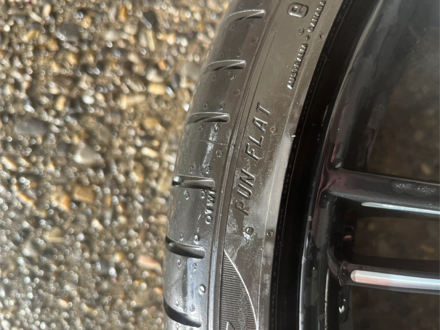 Set of 4 BMW Alloy Wheels and Tires - photo 5