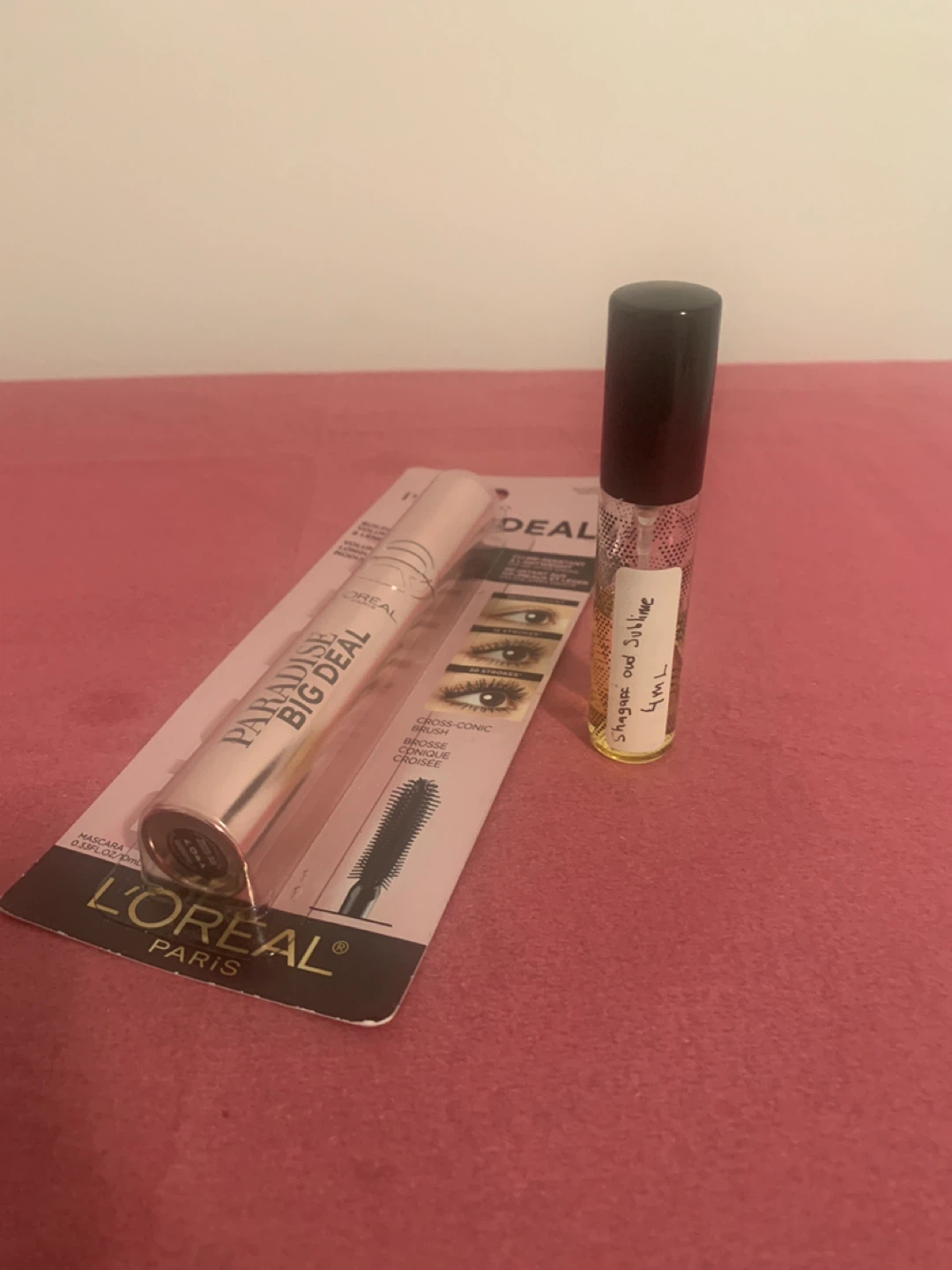 FREE: 🆓 Mascara & perfume