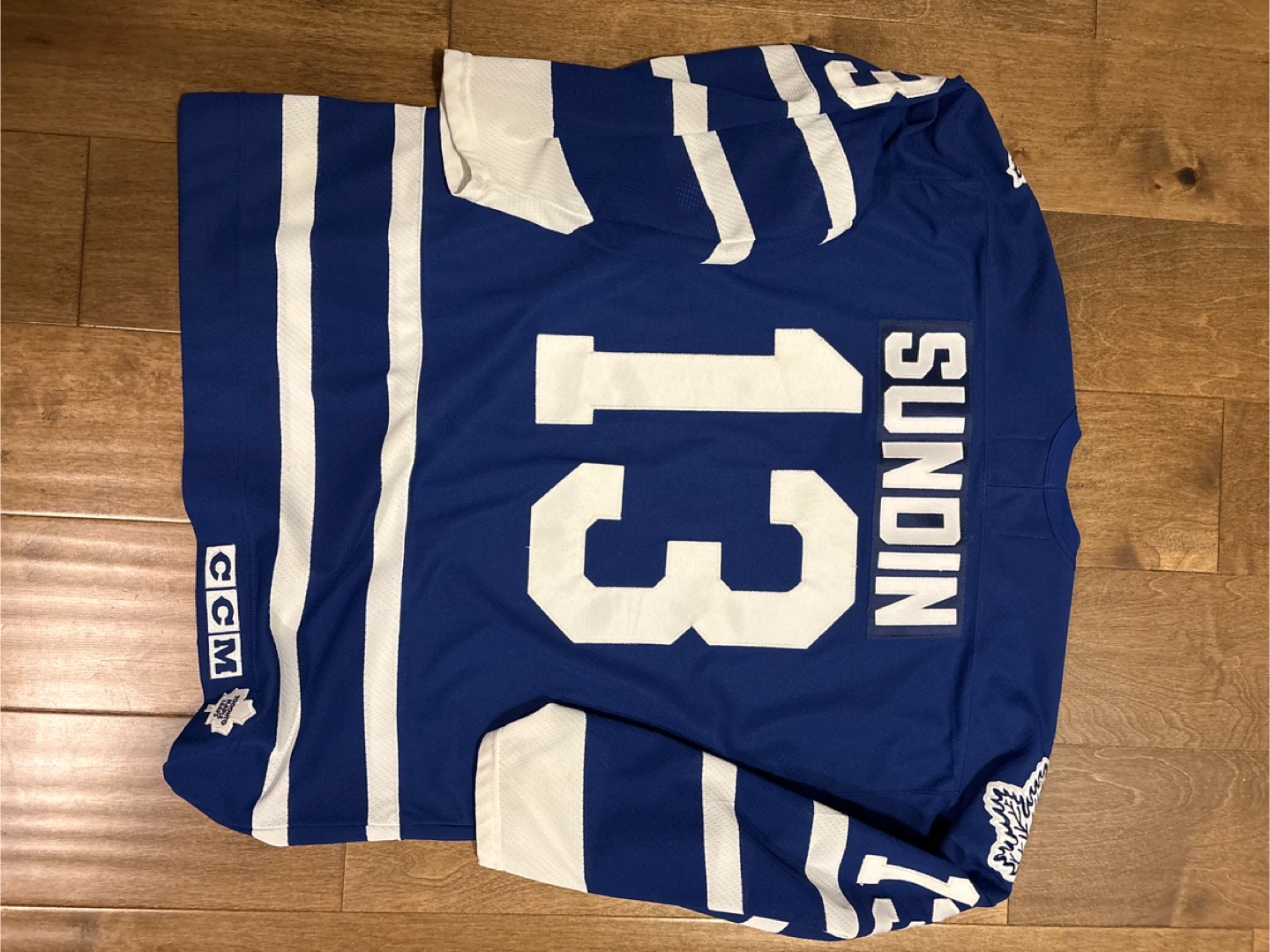Toronto Maple Leafs Sundin #13 Hockey Jersey CCM - photo 2