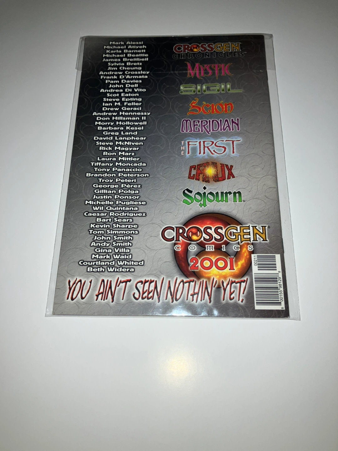Crossgen Chronicles 2 Cover Key 2nd Issue High Grade Vintage - photo 2