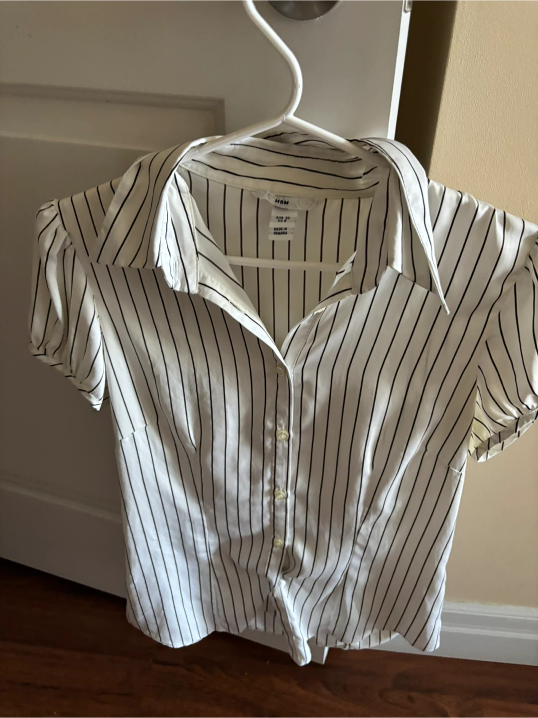H&M Women's Striped   Blouse - Size 8 - photo 2