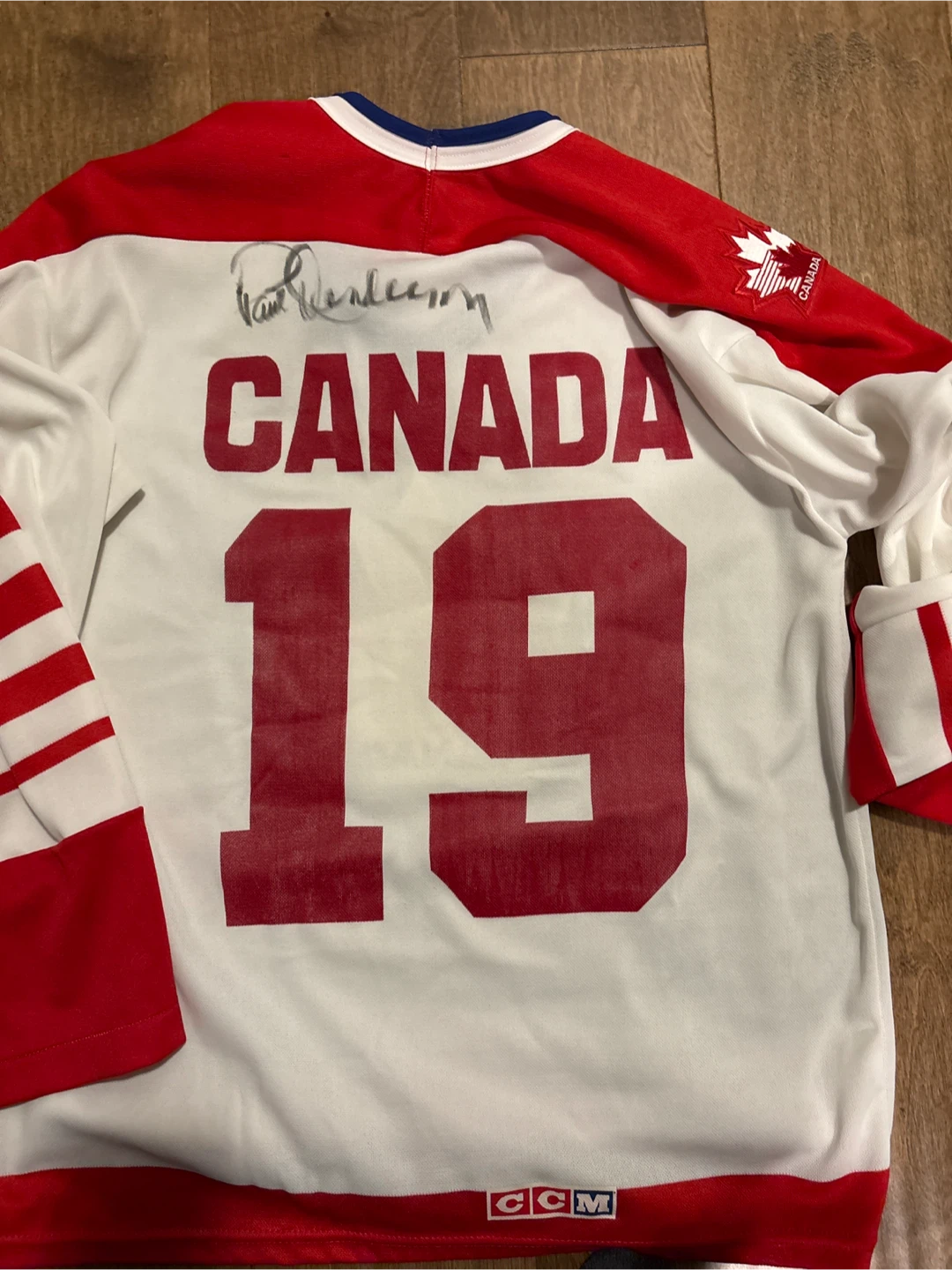 CCM Canada Hockey Jersey - Signed - photo 3