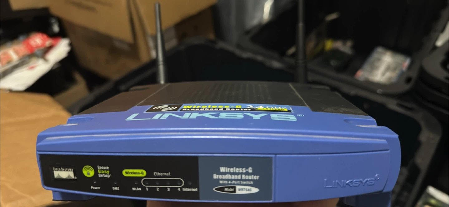 Linksys Wireless-G Broadband Router WR54G