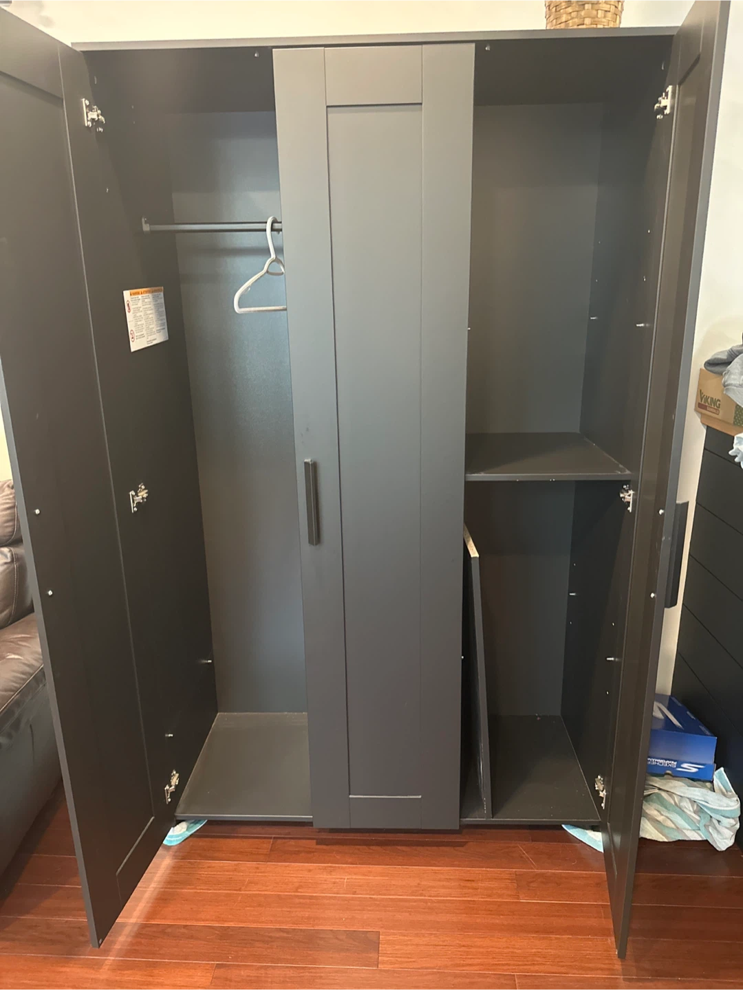 IKEA Brimnes Wardrobe with Mirror - photo 4