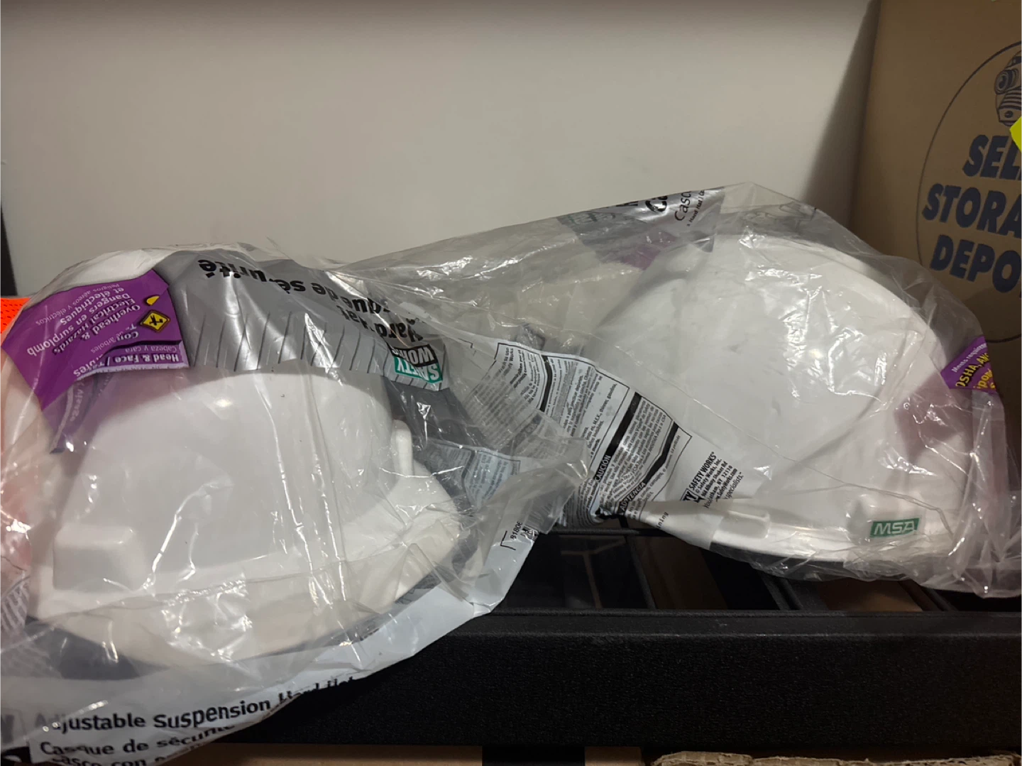 Forcefield Safety Vest and MSA Hard Hats - photo 2