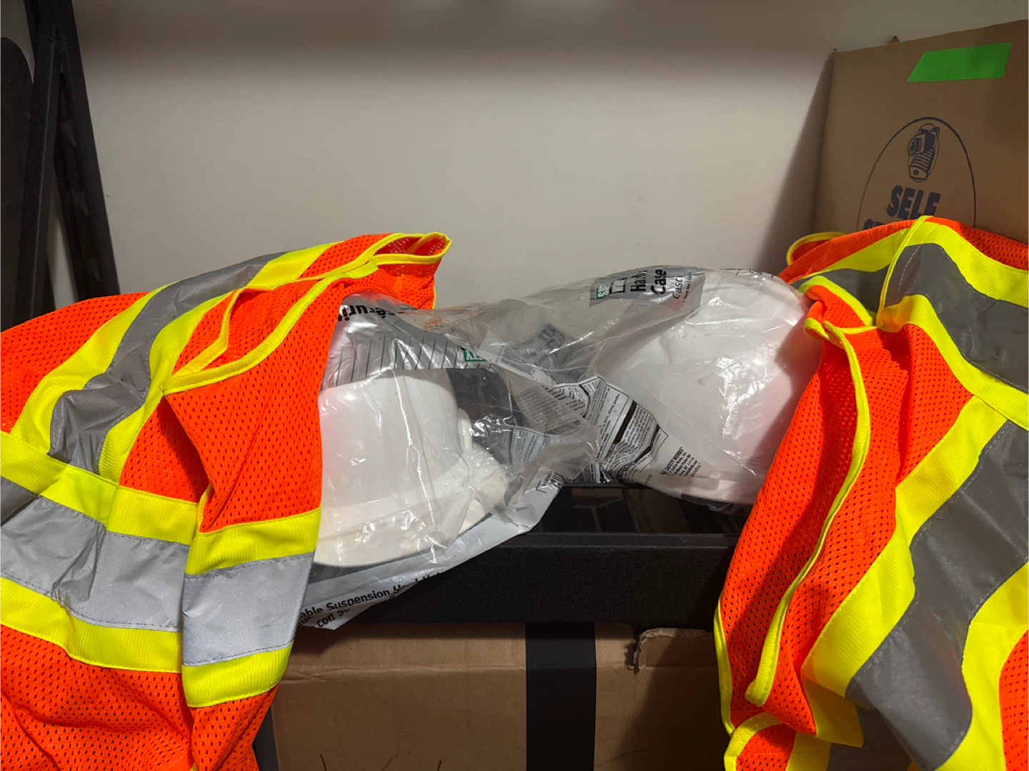 Forcefield Safety Vest and MSA Hard Hats - photo 4