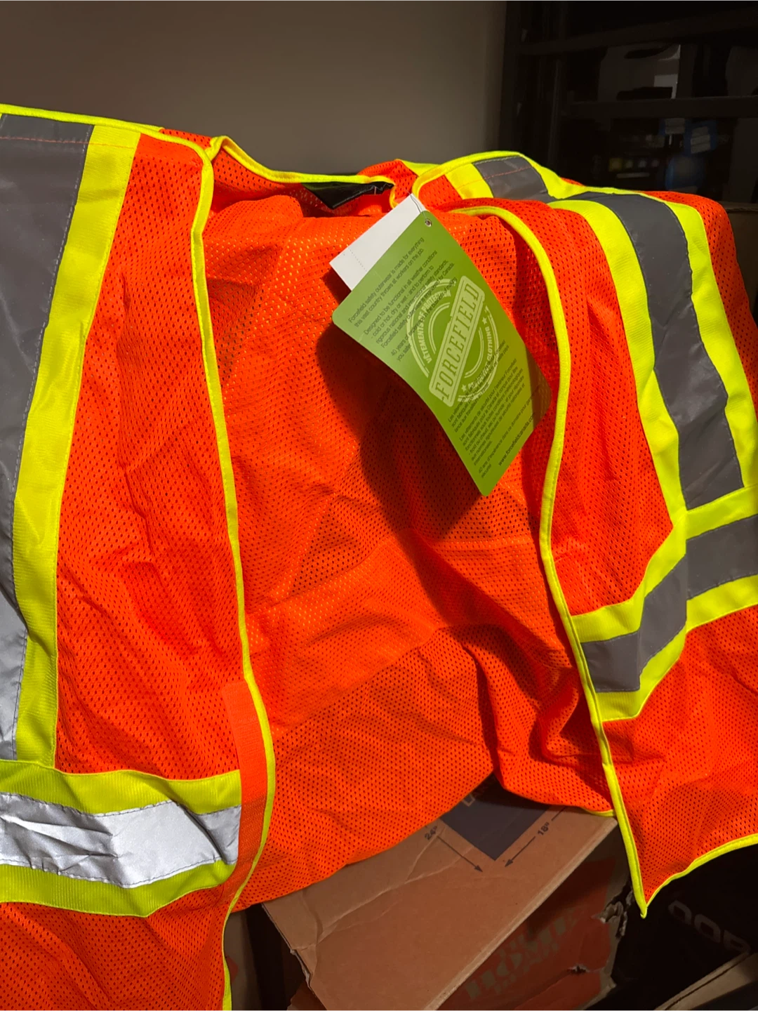 Forcefield Safety Vest and MSA Hard Hats - photo 3