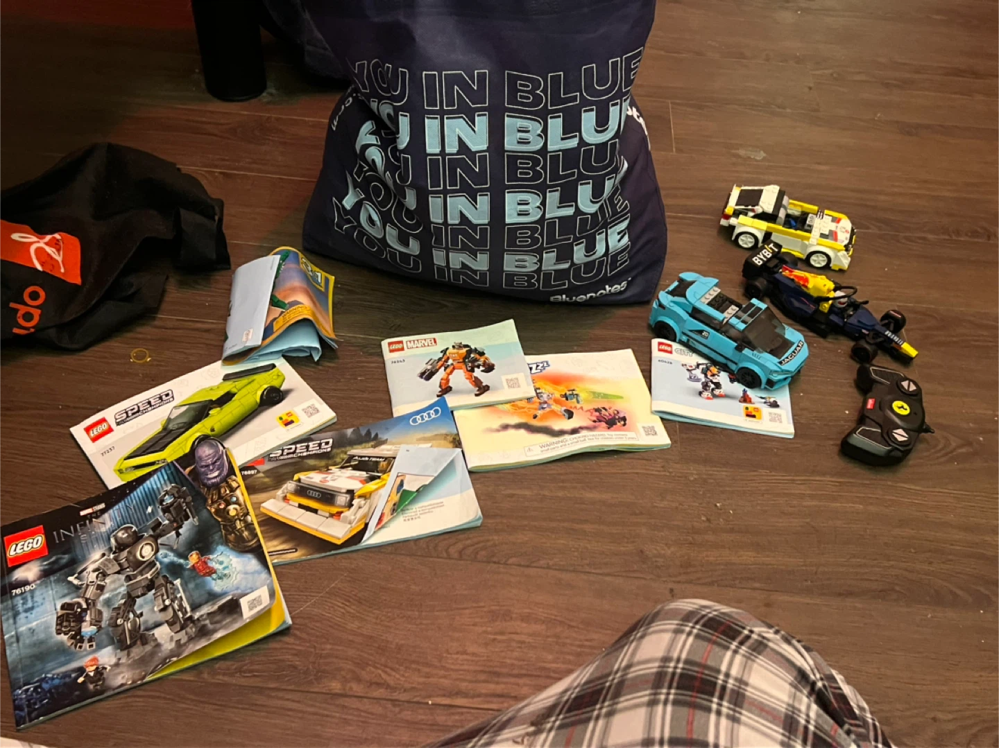 LEGO City, Marvel, and Speed Champions Sets