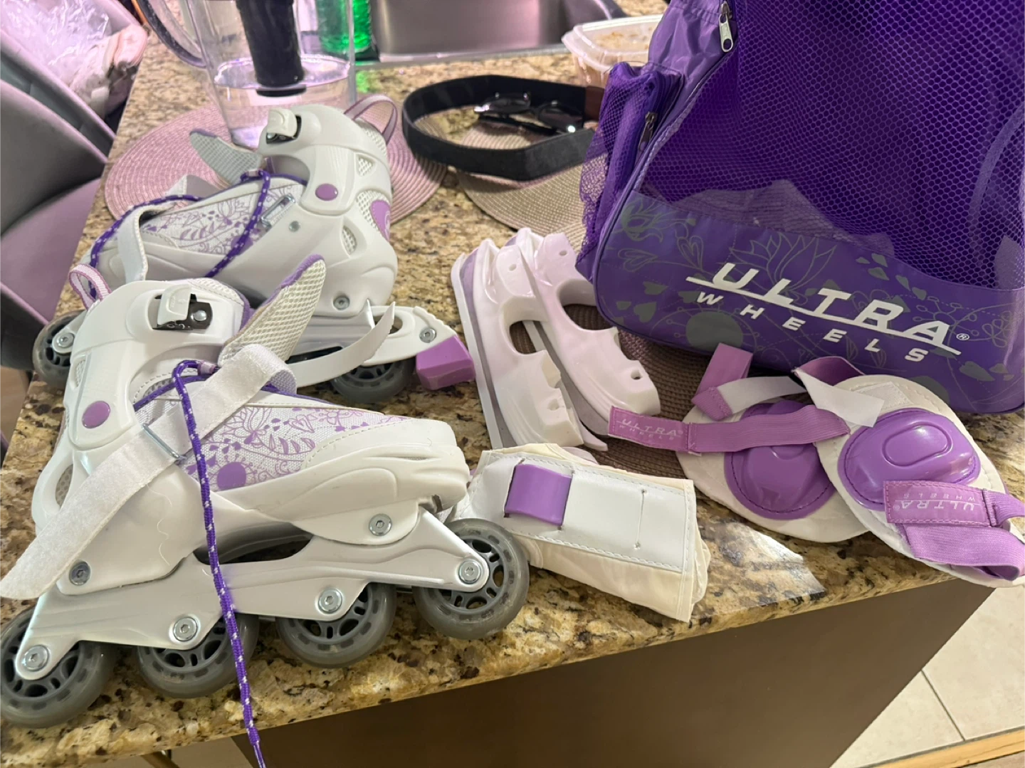 Ultra Wheels Roller Skates and Protective Gear Set - photo 3