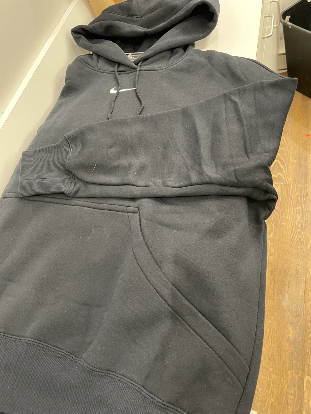 Nike Black Hoodie and Sweatpants Tracksuit - photo 2