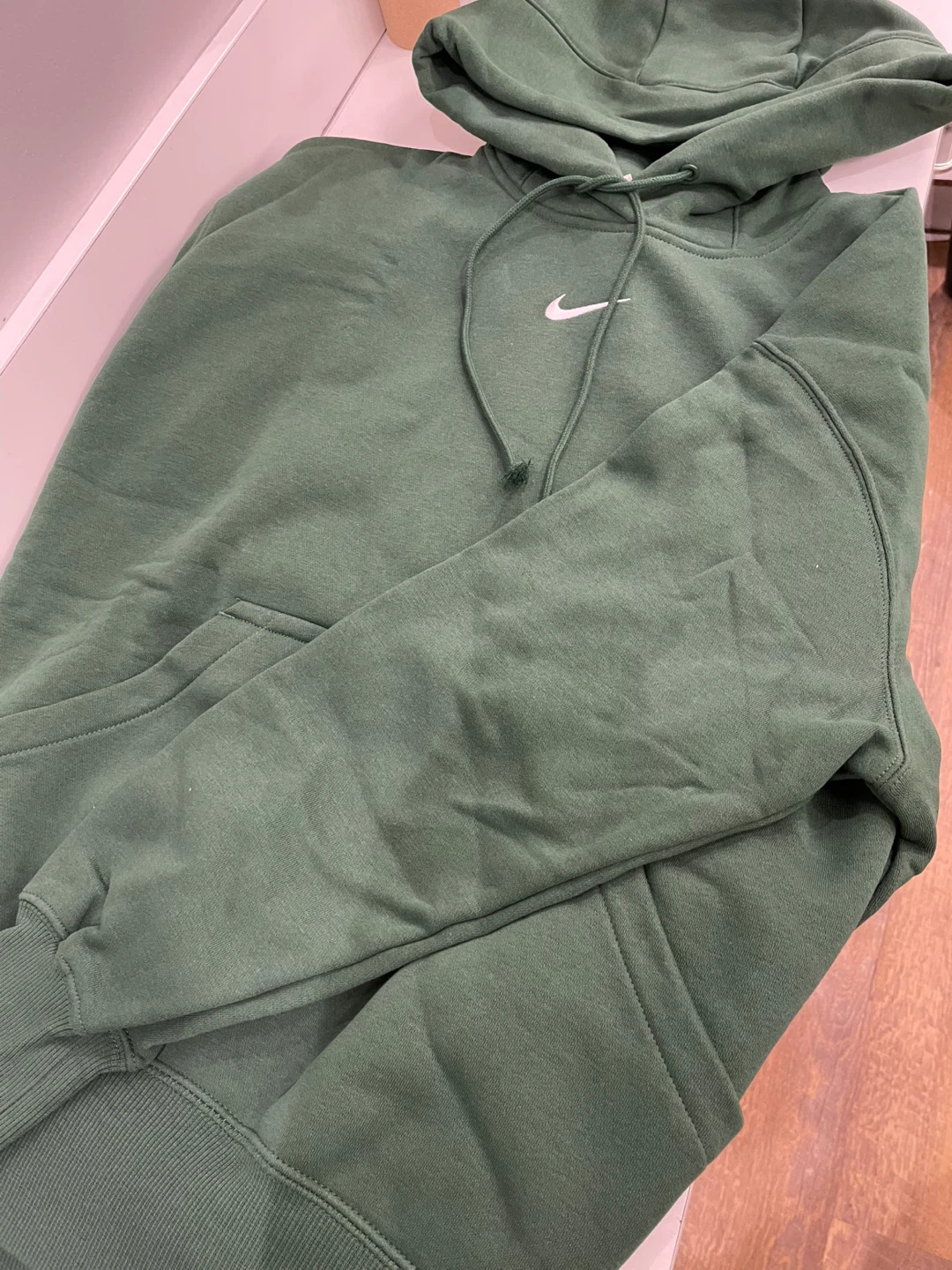 Nike Green Hoodie and Sweatpants Set - photo 2