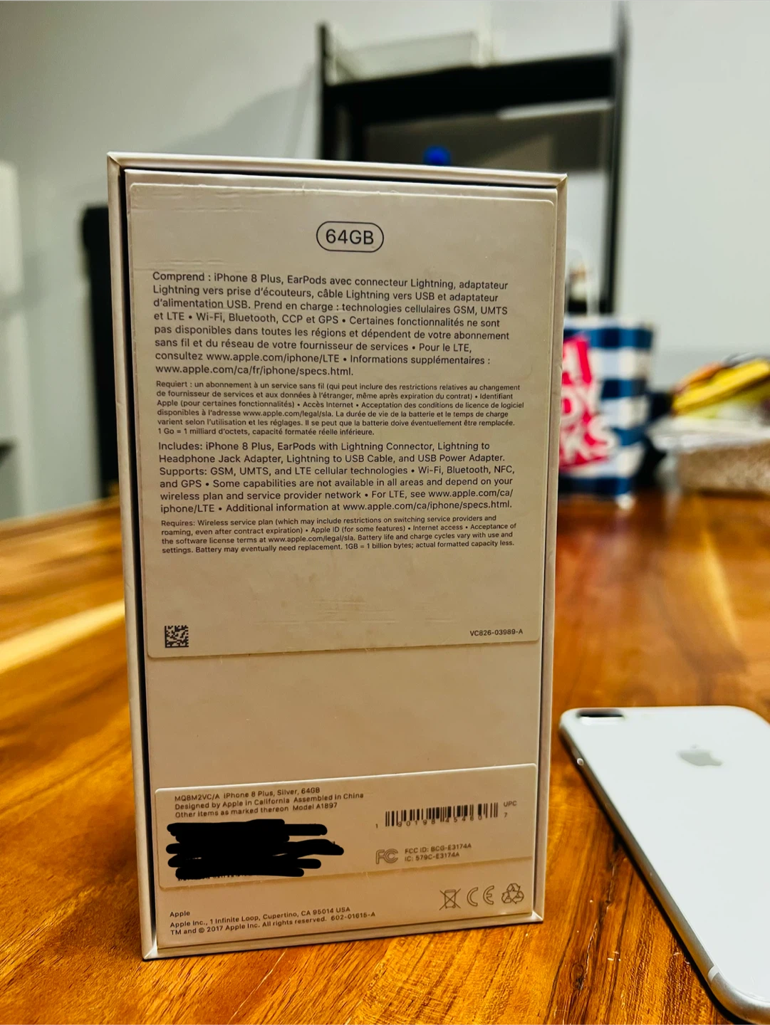 Apple iPhone 8 Plus - 64GB - Silver (White) - photo 3