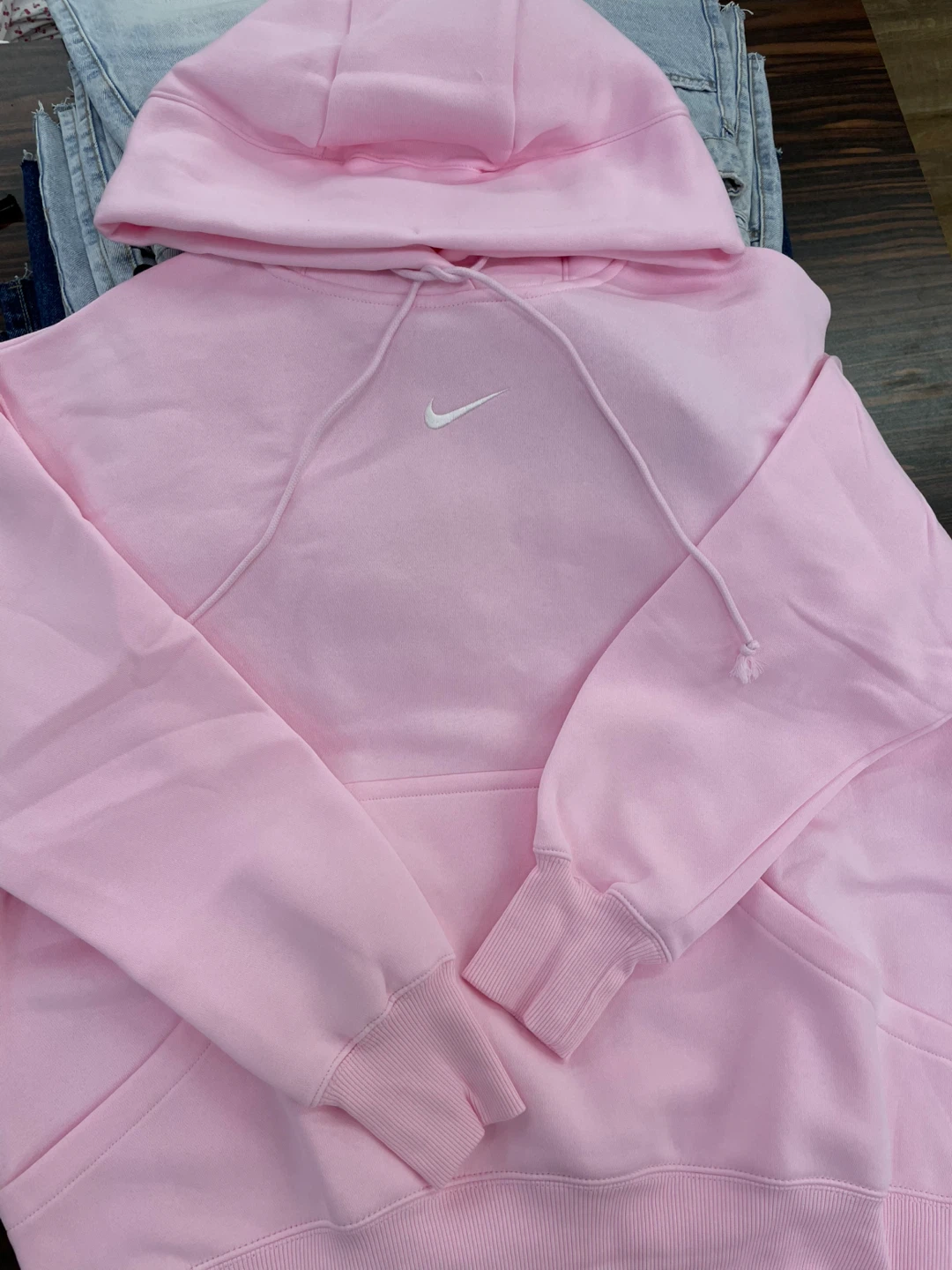 Nike Pink Hoodie and Sweatpants Tracksuit - photo 3