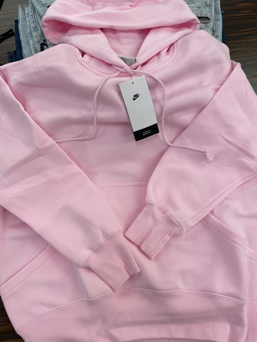 Nike Pink Hoodie and Sweatpants Tracksuit - photo 2