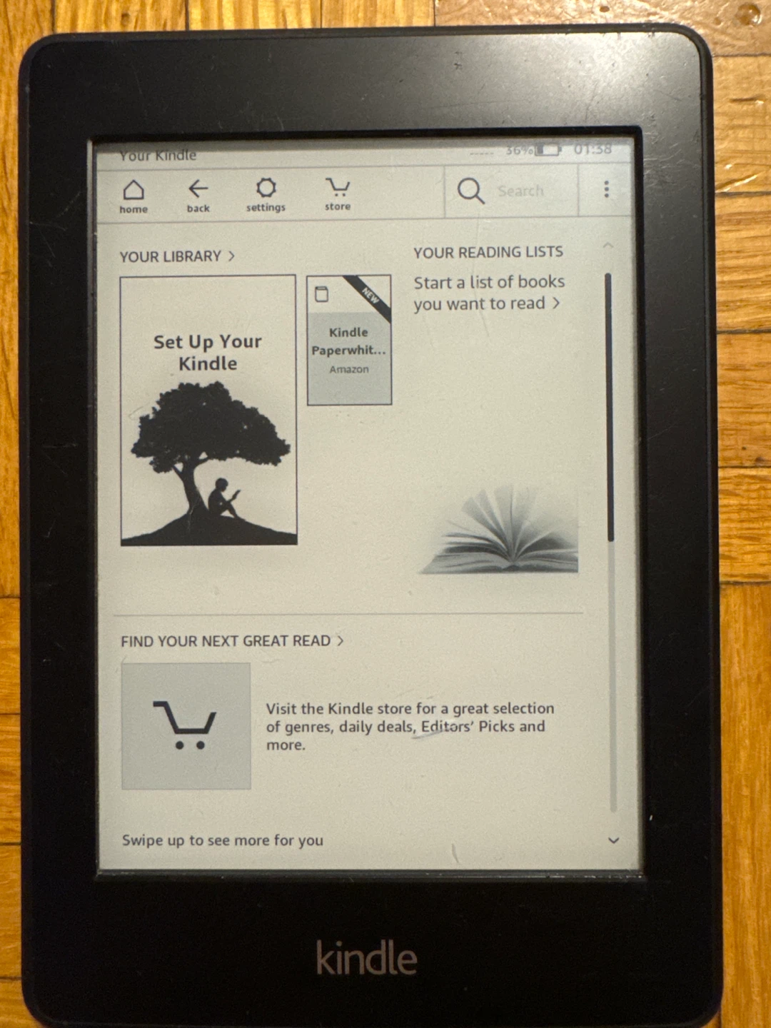 Amazon Kindle Paperwhite e-Reader - photo 5