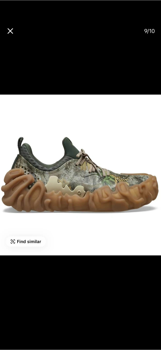 Crocs Jibbitz "Mossy Oak" Camo Water Shoes