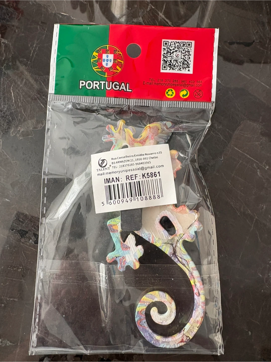 Portugal Souvenir Gecko Magnet - Praia da Rocha - photo 4