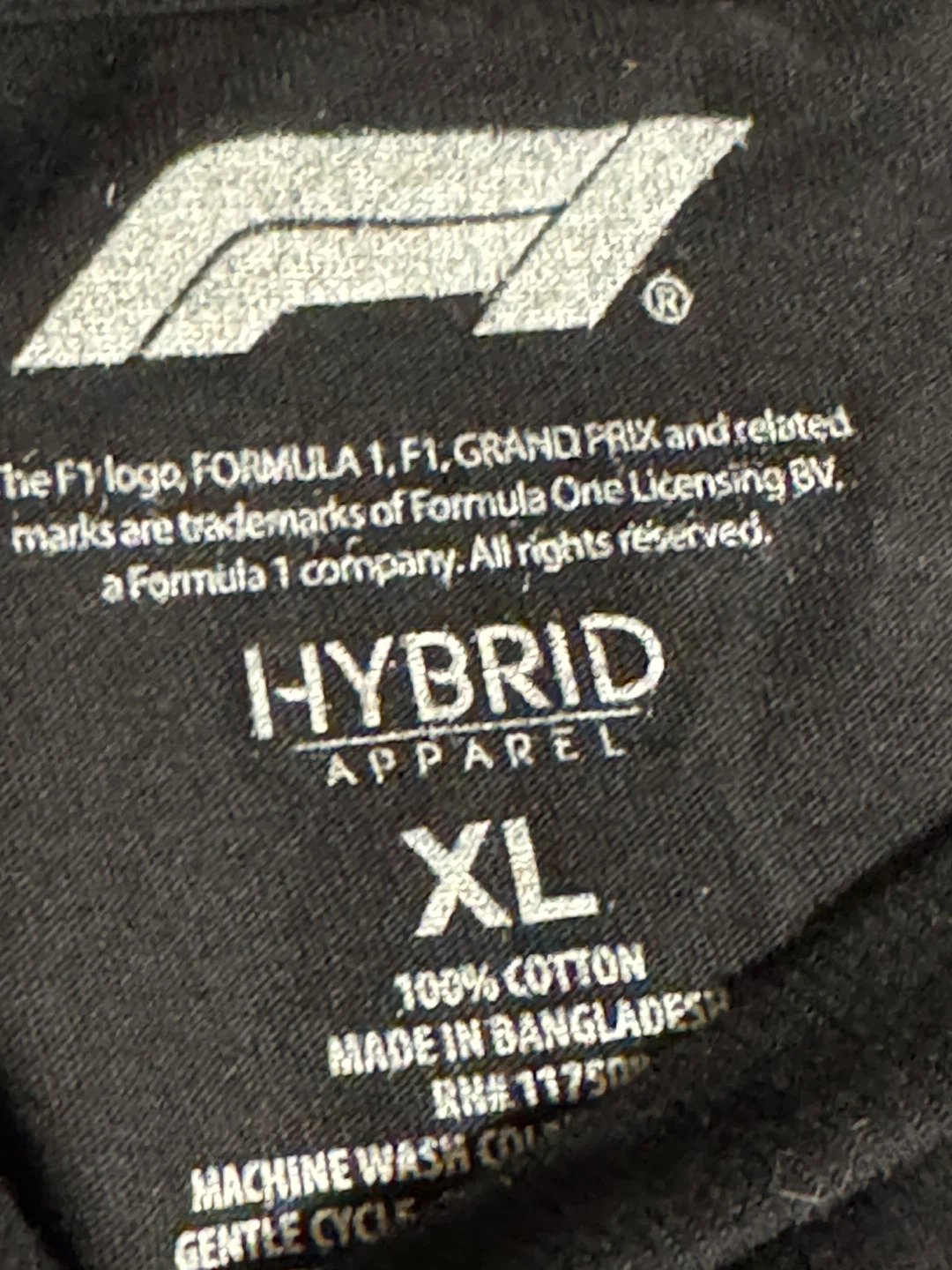 Formula 1 "The Pinnacle of Motorsport" T-Shirt XL - photo 4