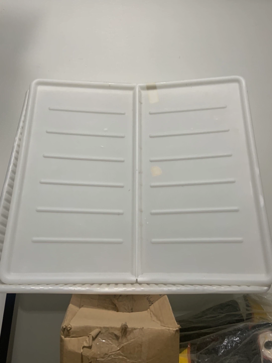 White Under Bed Plastic Storage Bin with Lid - photo 3