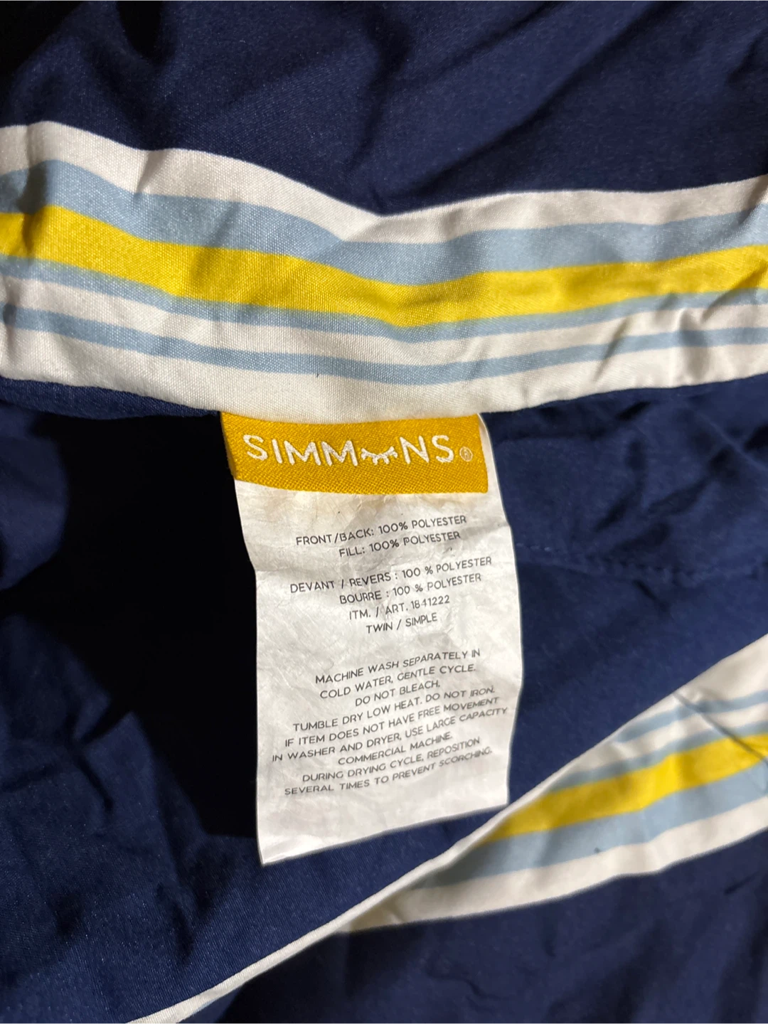Simmons Twin Duvet Insert - photo 2