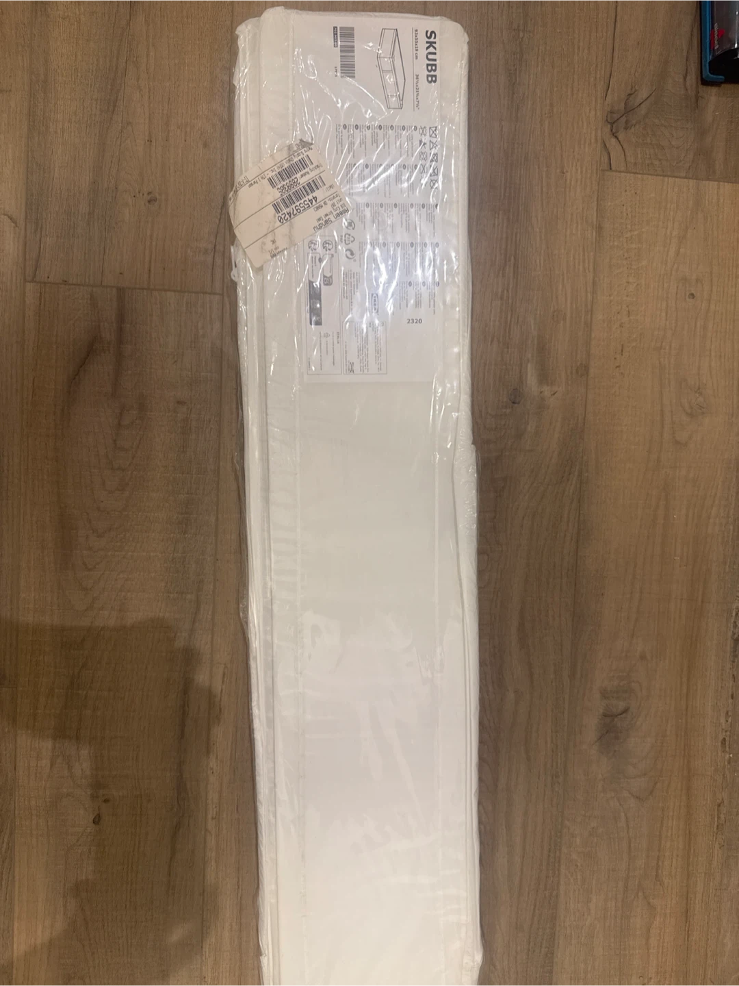 IKEA SKUBB White Storage Boxes Set