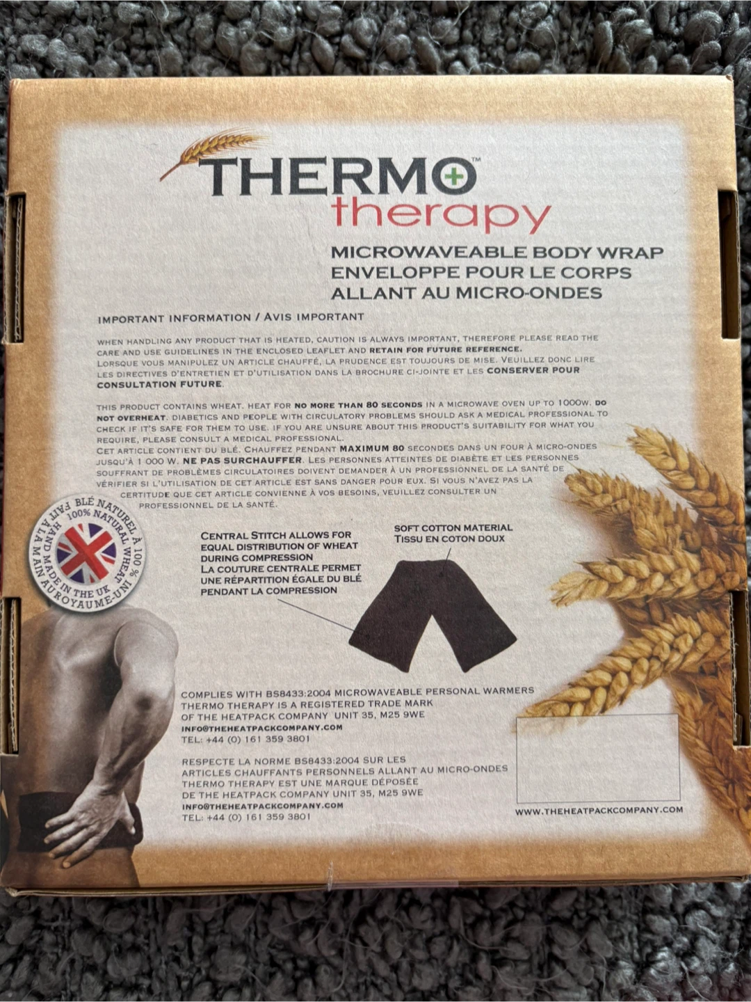 Thermo Therapy Microwaveable Body Wrap - photo 4