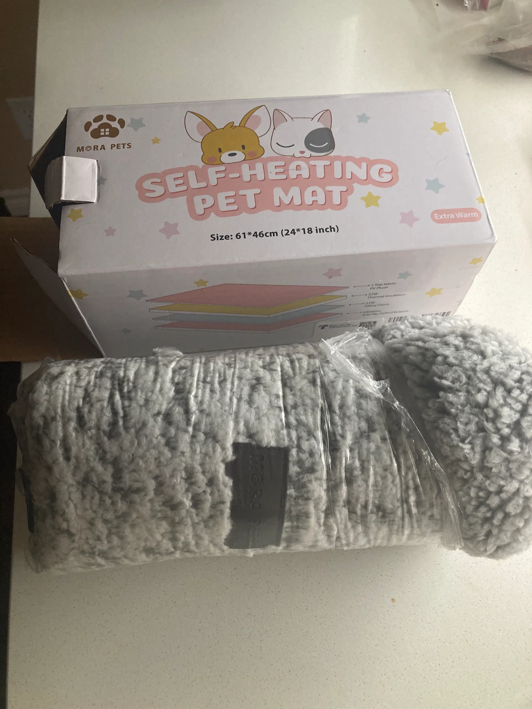 Mora Pets Self-Heating Pet Mat Extra Warm