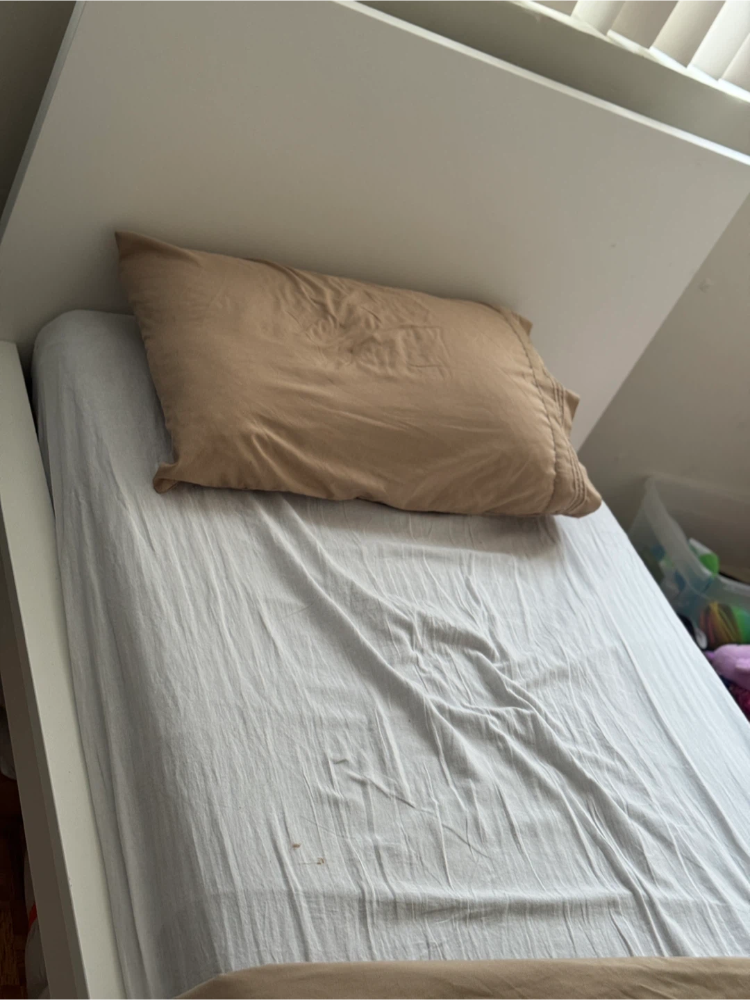 White Twin Bed Frame