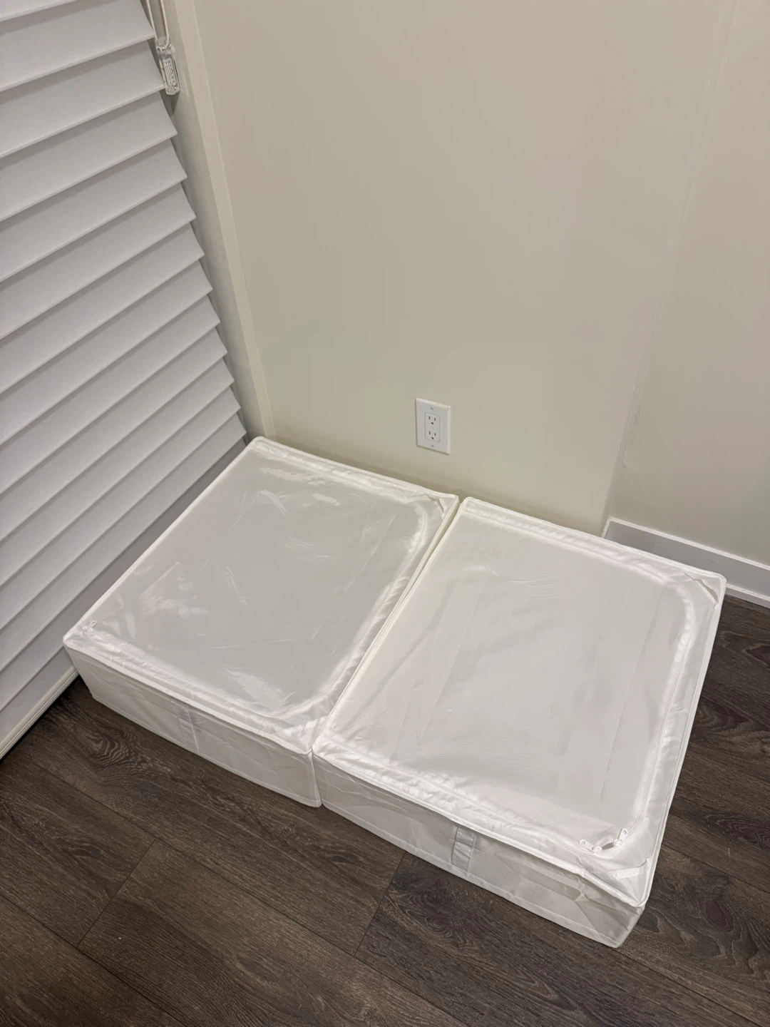 Ikea White Storage Bags - photo 2