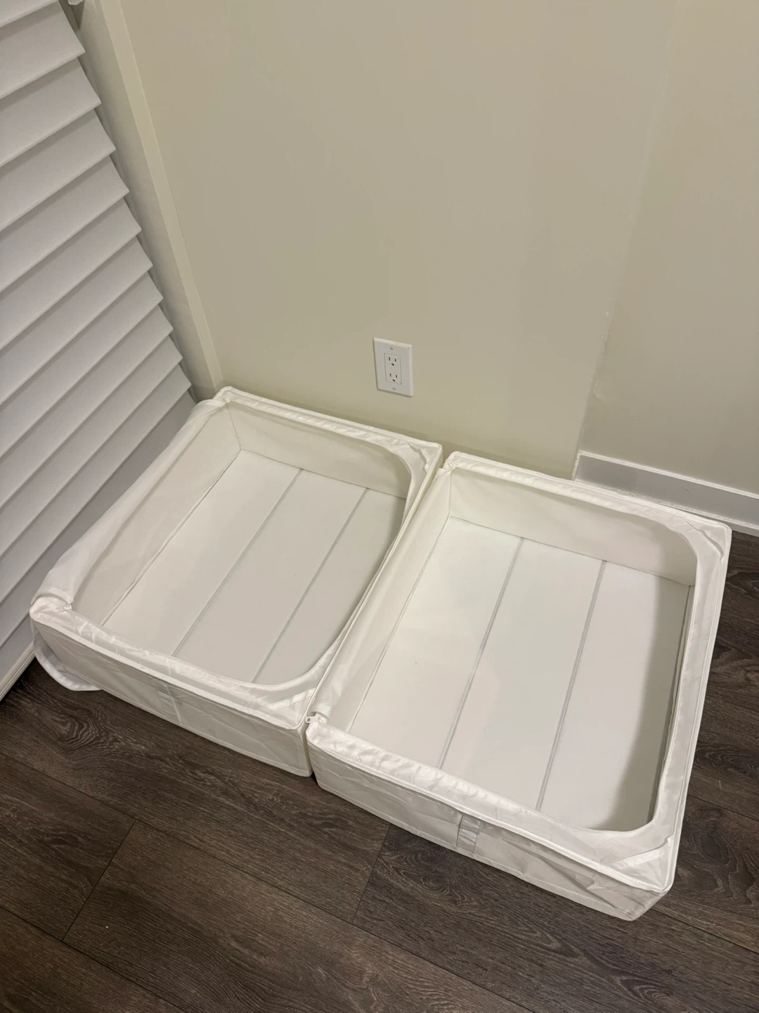 Ikea White Storage Bags