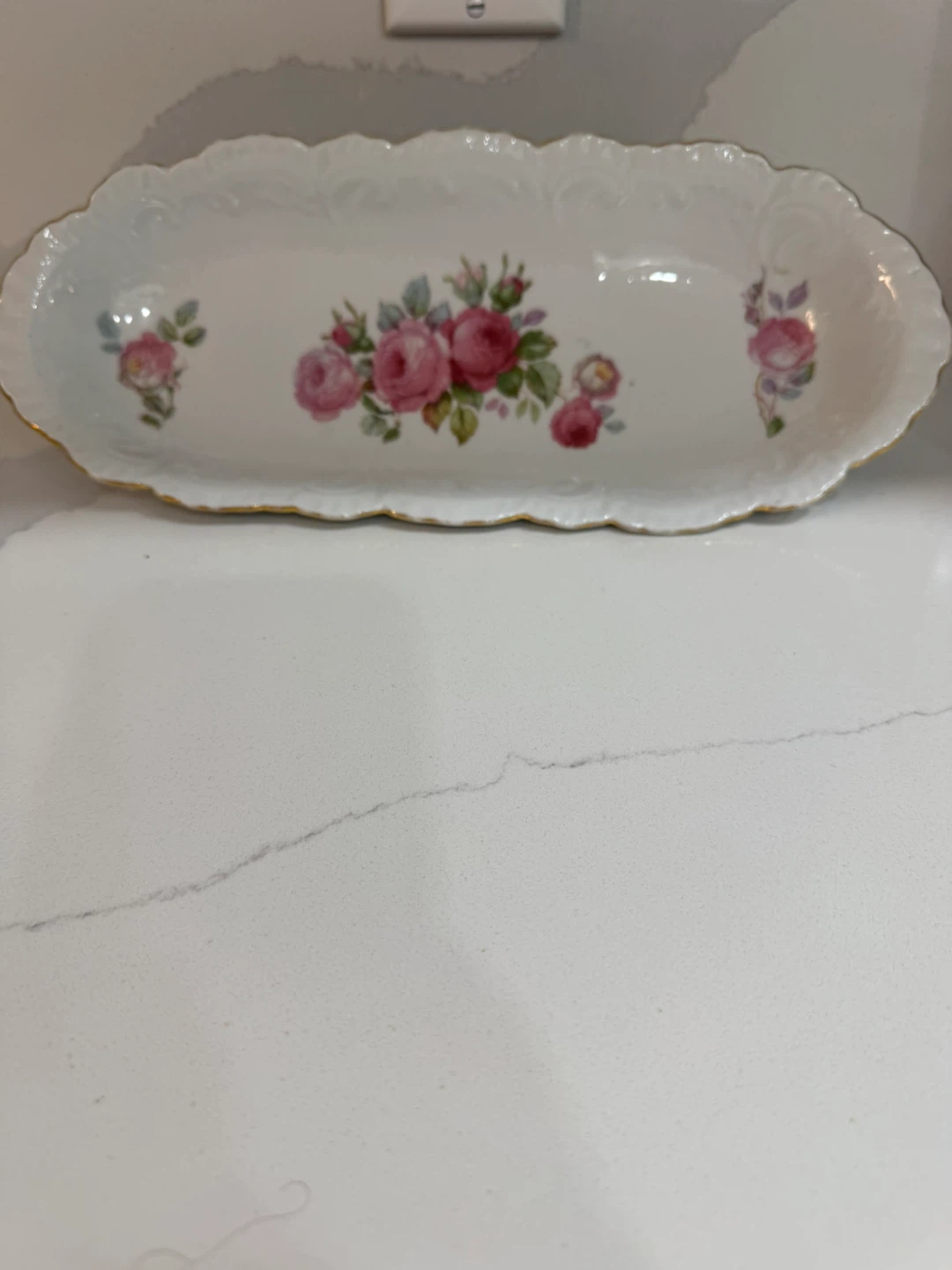 Vintage Floral Serving Tray - photo 3