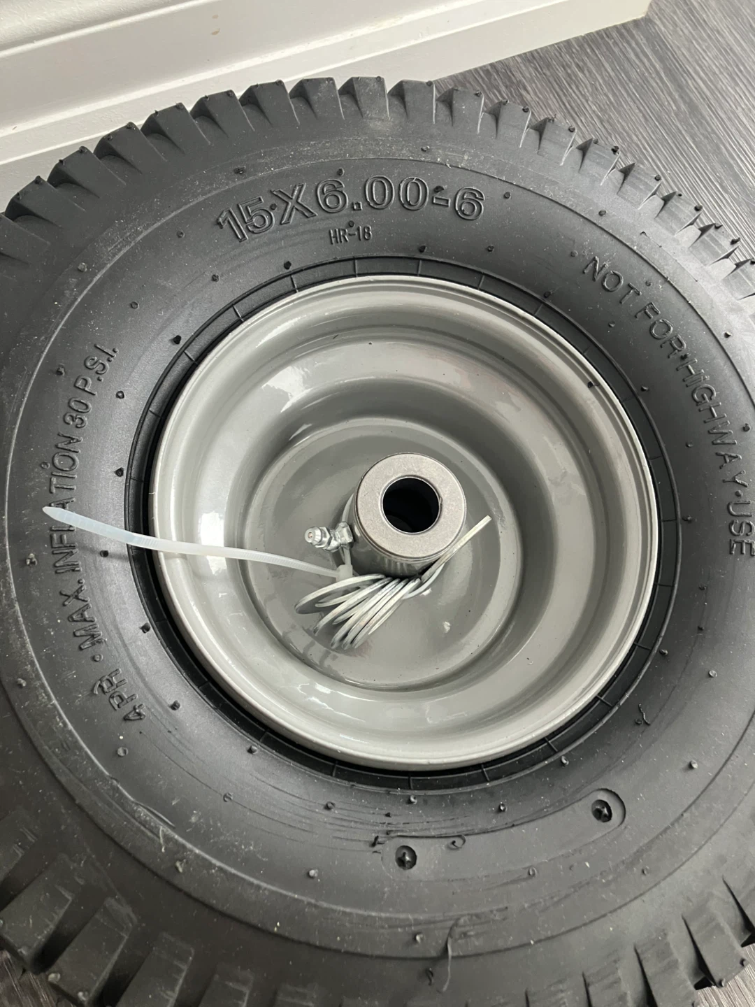 15x6.00-6 Pneumatic Tire Wheel Assembly - photo 2