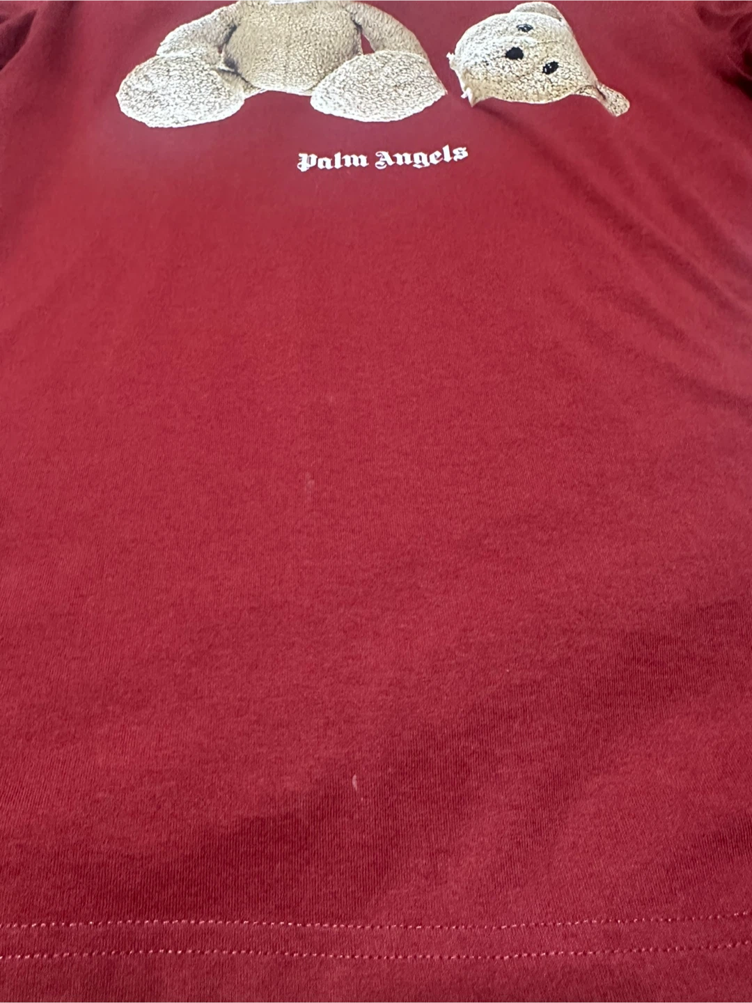 Palm Angels Bear Print T-Shirt - photo 2