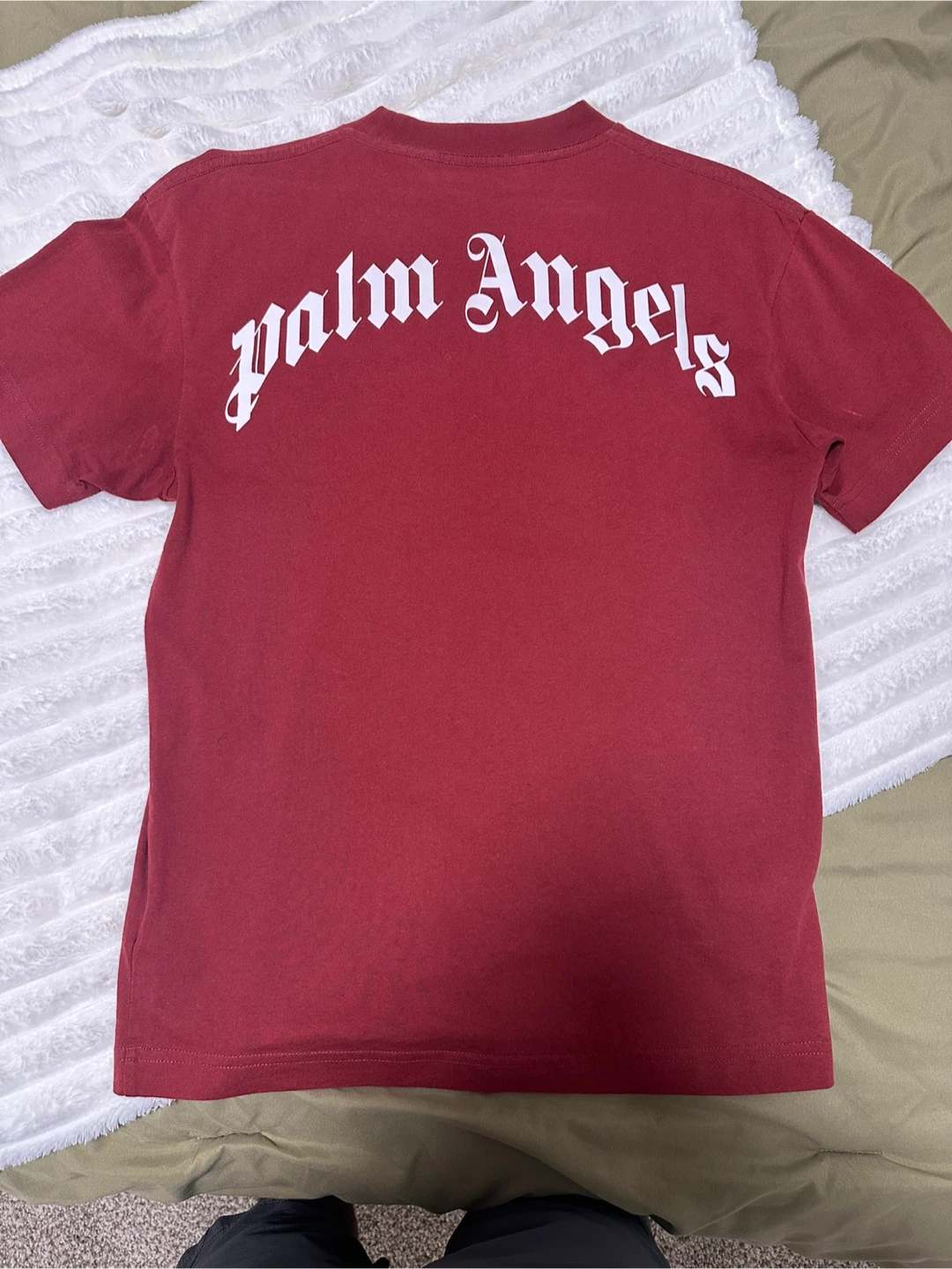 Palm Angels Bear Print T-Shirt - photo 4