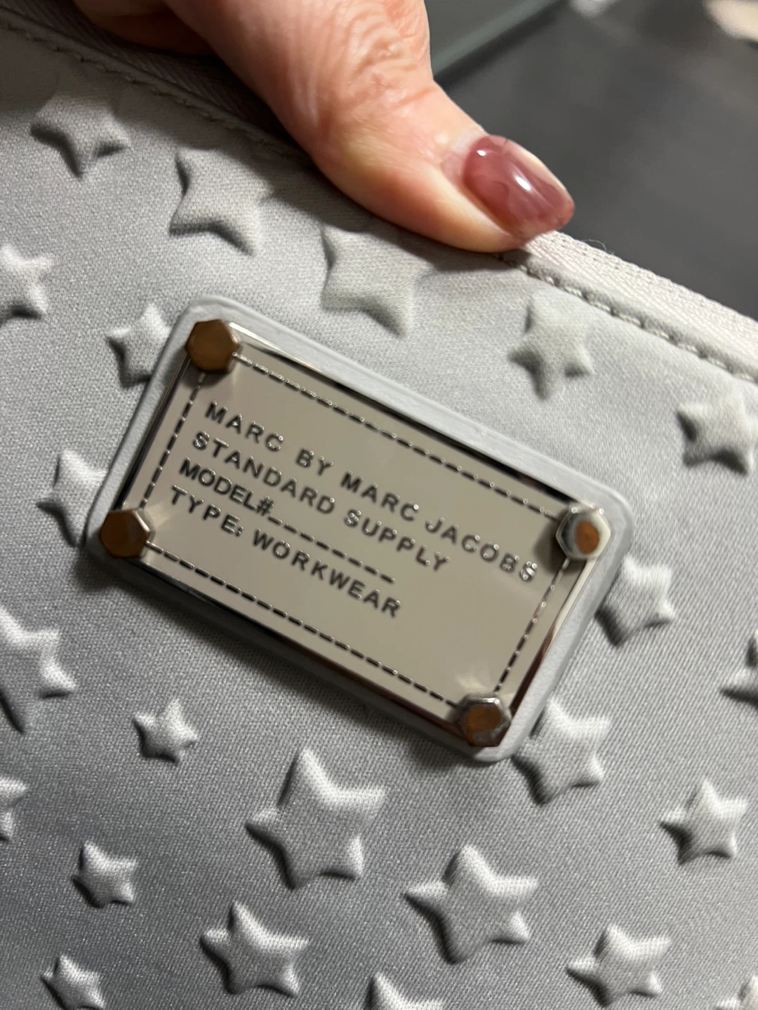Marc by Marc Jacobs Grey Star Pouch - photo 2