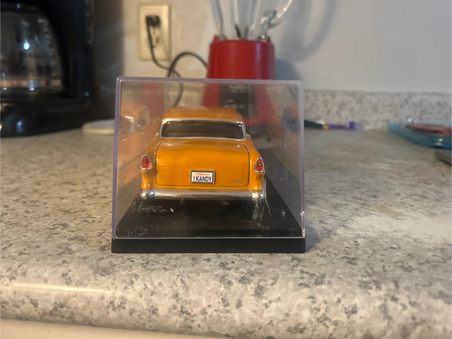Orange Diecast Model Car - photo 2