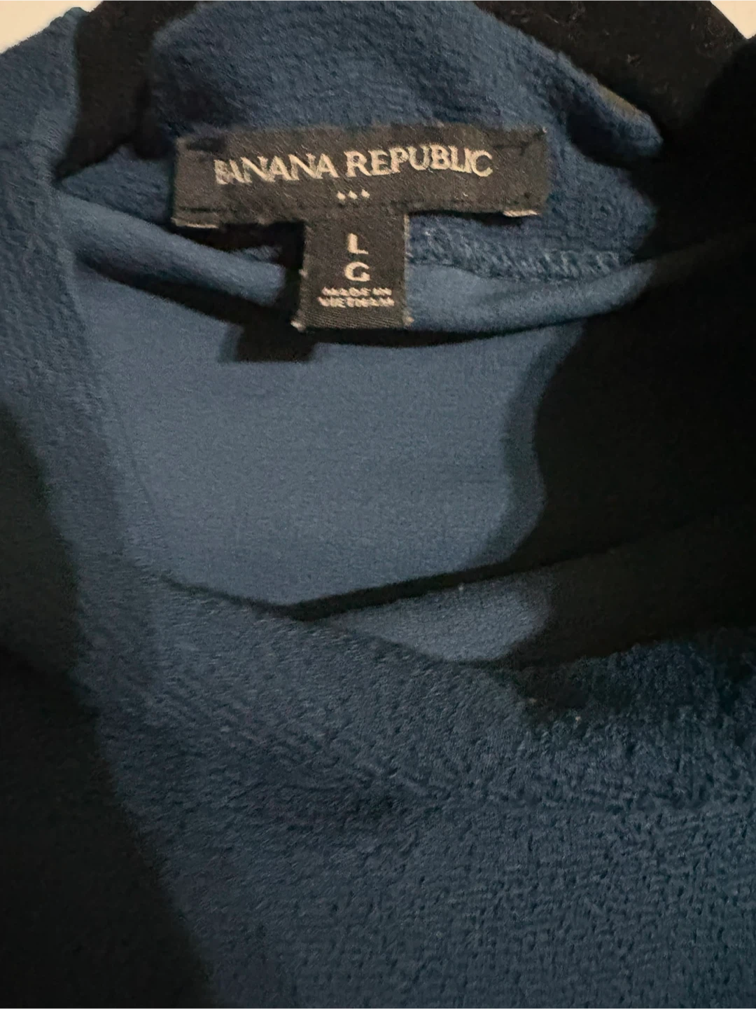 Banana Republic Sleeveless Turtleneck Top - Size L - photo 2