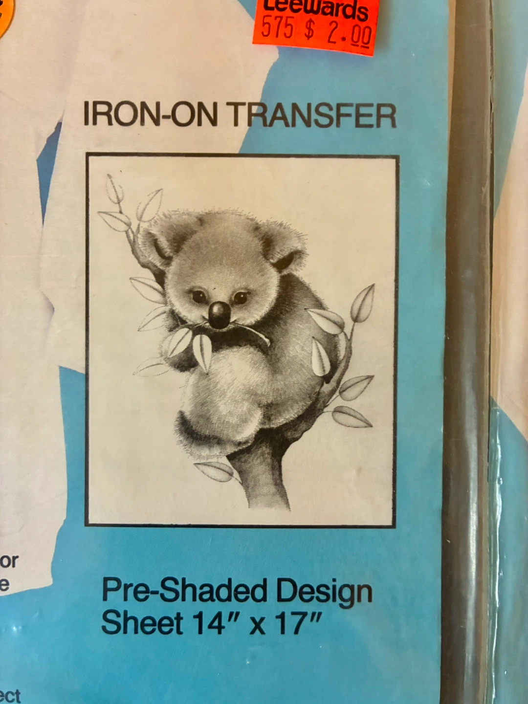 Dizzle Iron-On Transfer - Koala Design - photo 3