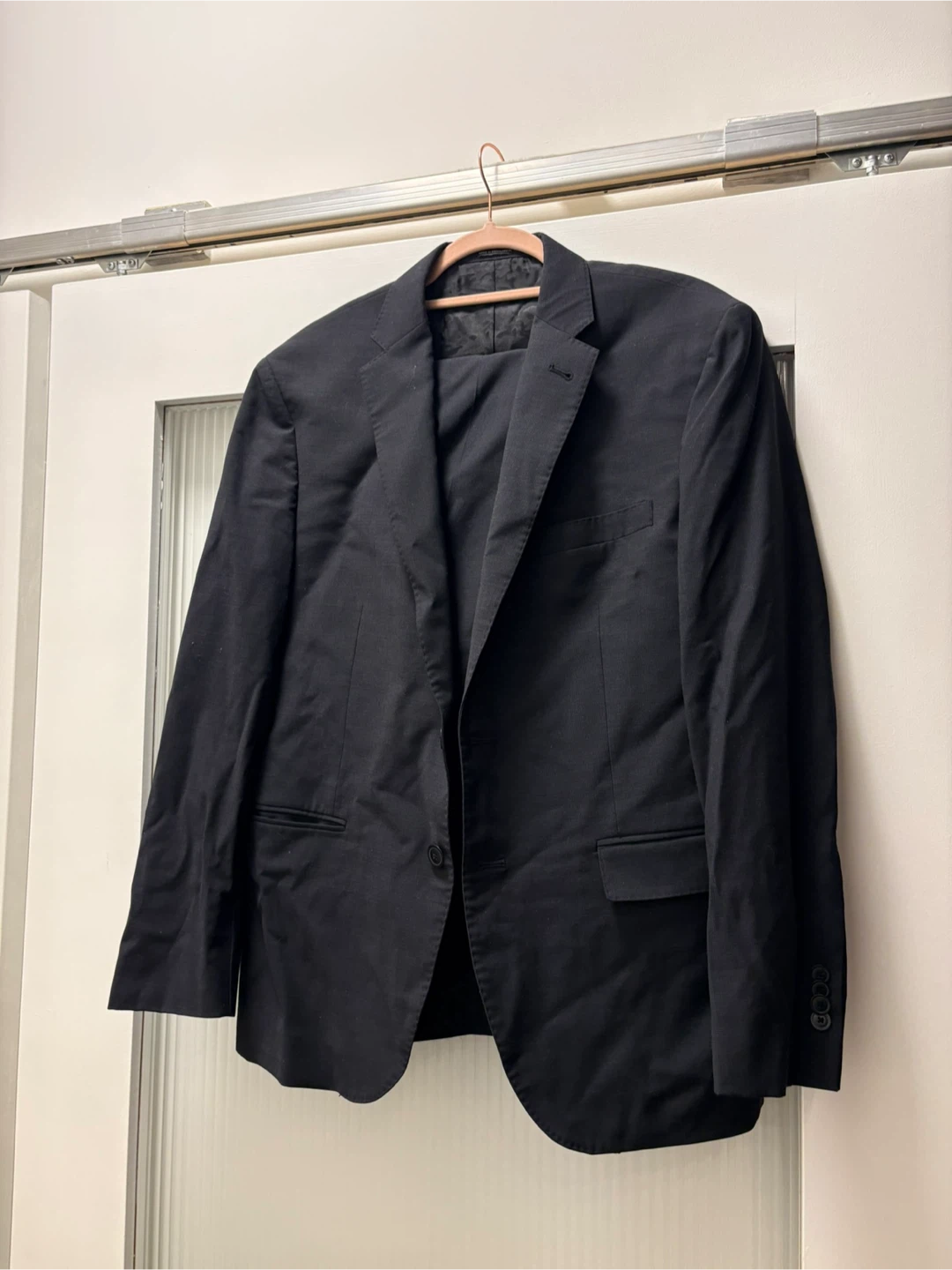 Joseph Abboud Slim Fit Black Suit – Jacket + Pants