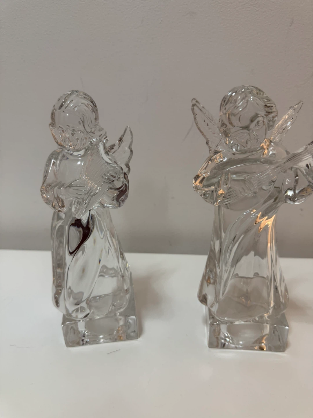 Mikasa Crystal Angel Candle Holder & Figurines (Set of 3) - photo 5