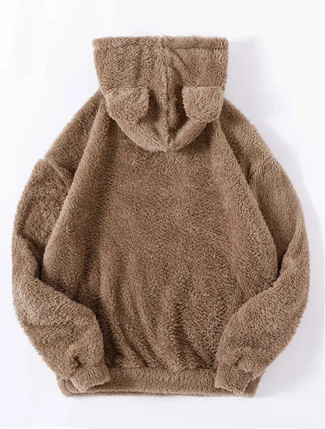 New Fuzzy Teddy Bear Hoodie - photo 3