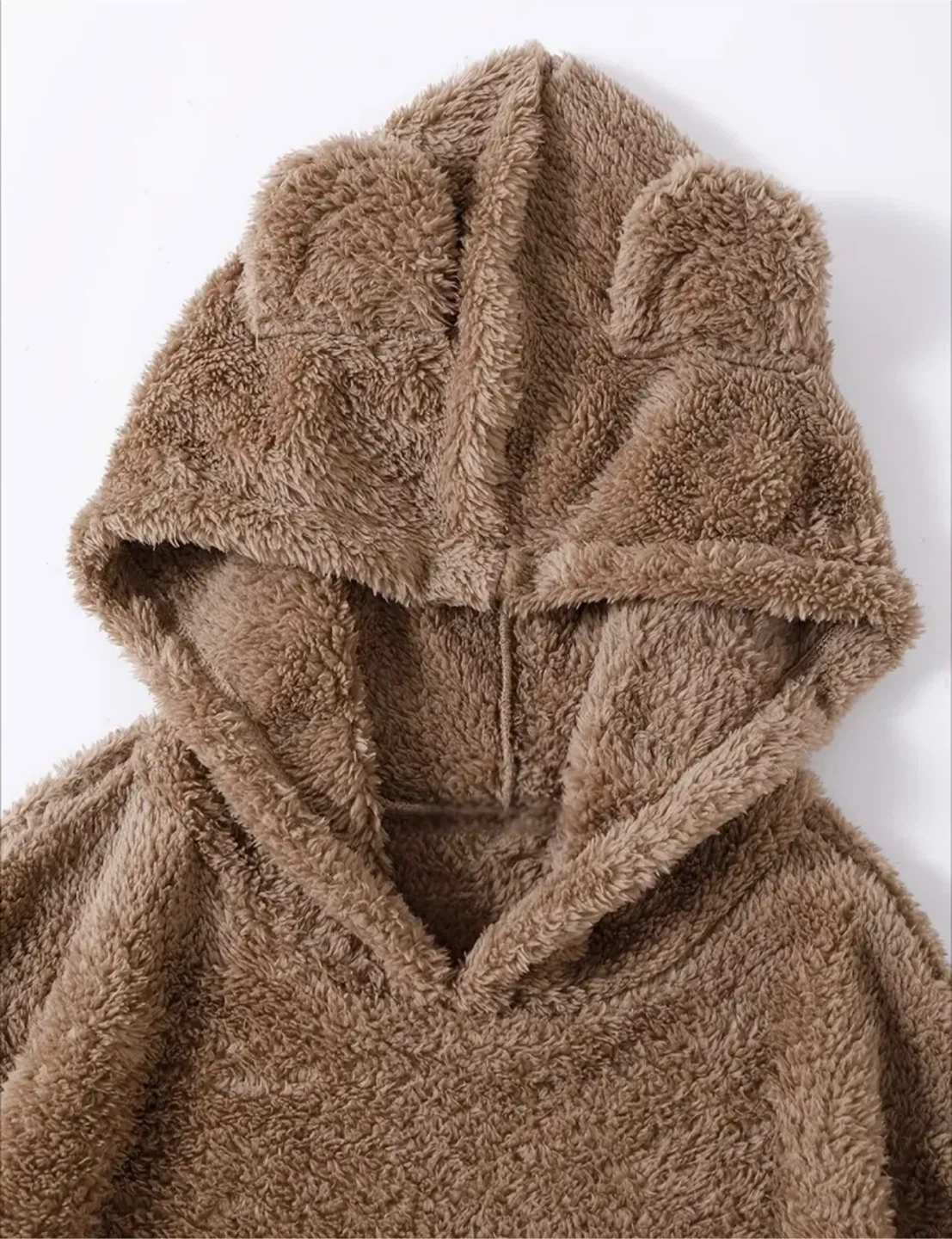 New Fuzzy Teddy Bear Hoodie - photo 2