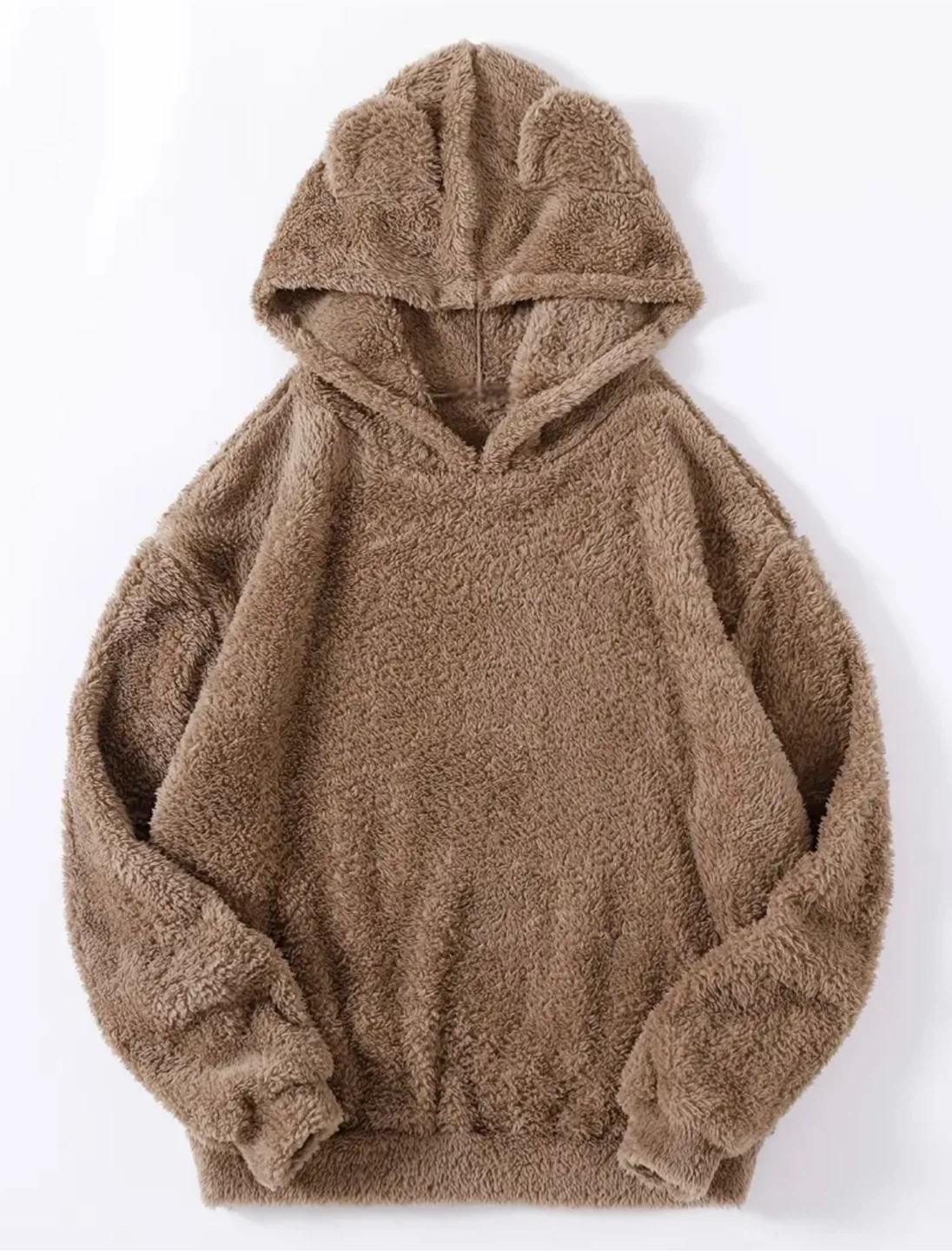 New Fuzzy Teddy Bear Hoodie