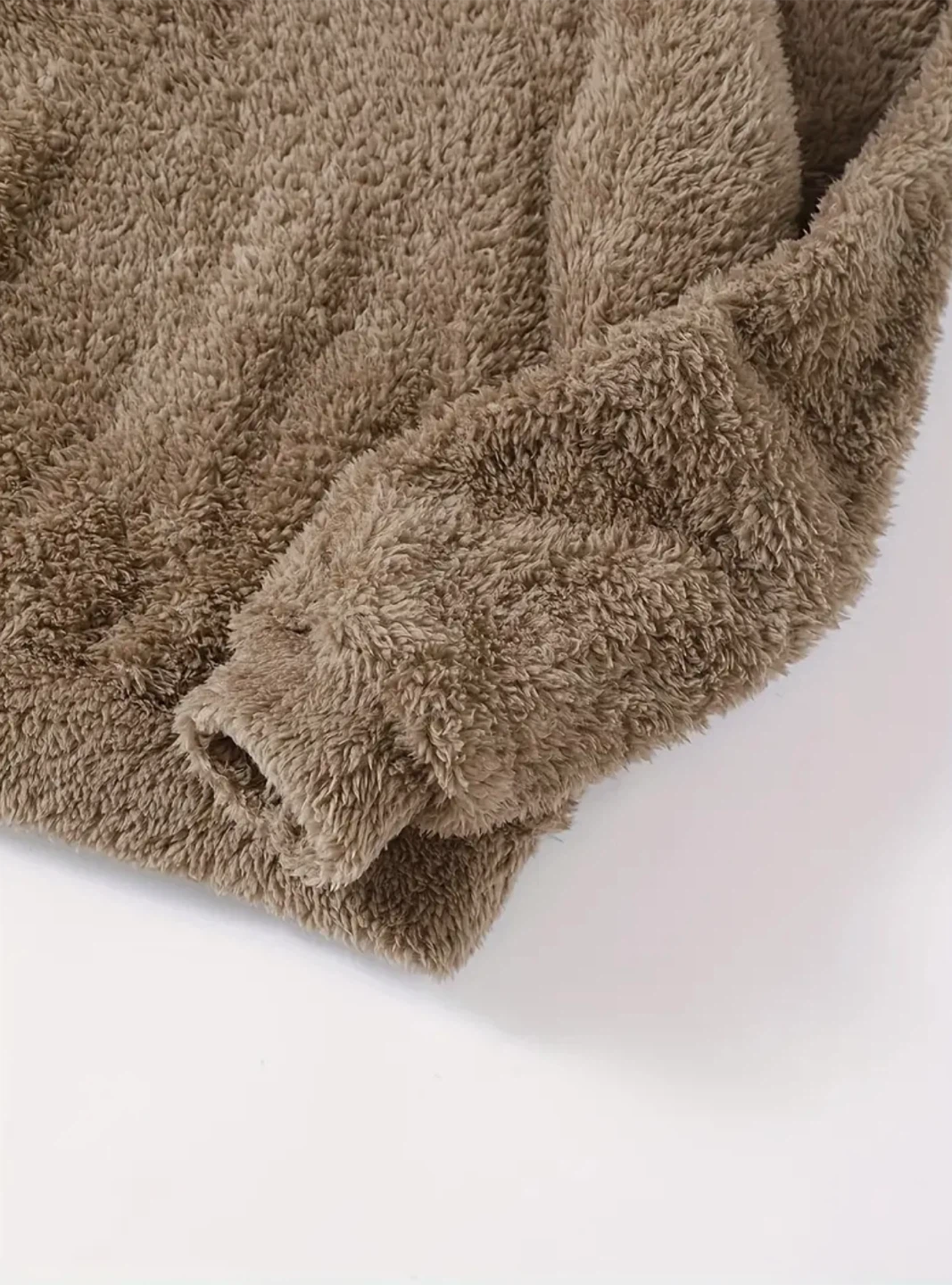 New Fuzzy Teddy Bear Hoodie - photo 4