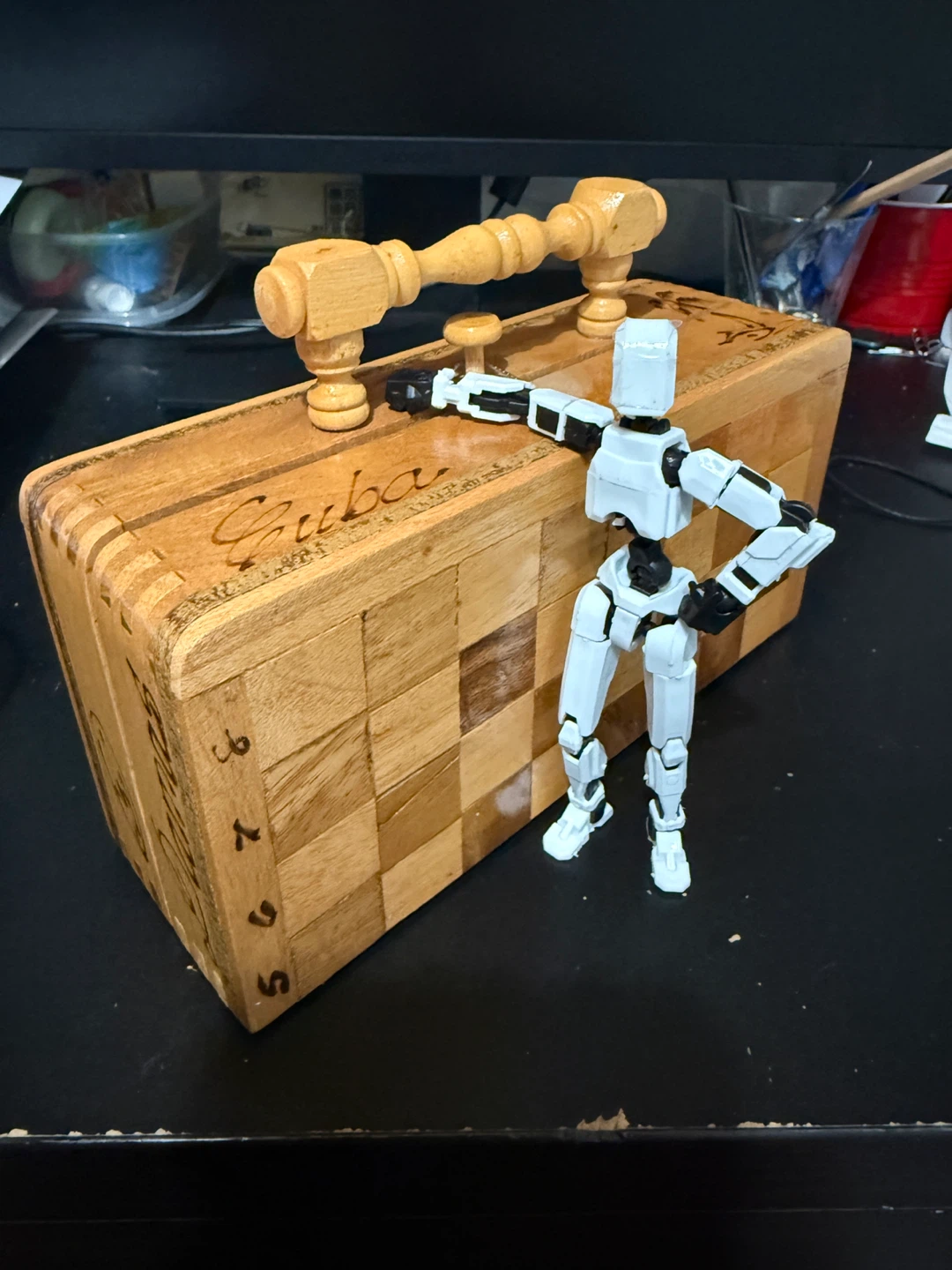 Foldable Wooden Chess Set - photo 2