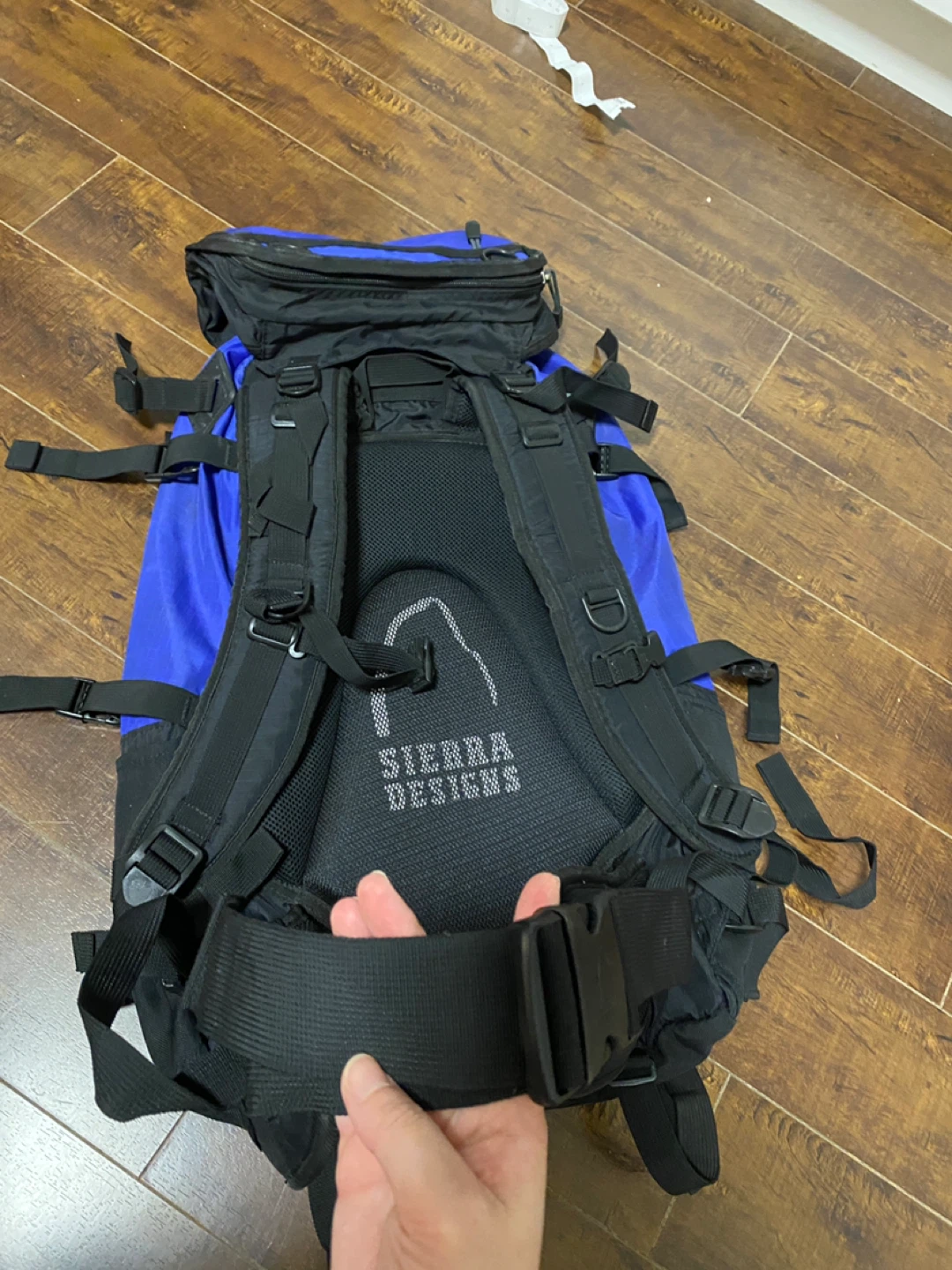 Sierra Designs Backpack - Blue and Black - photo 2