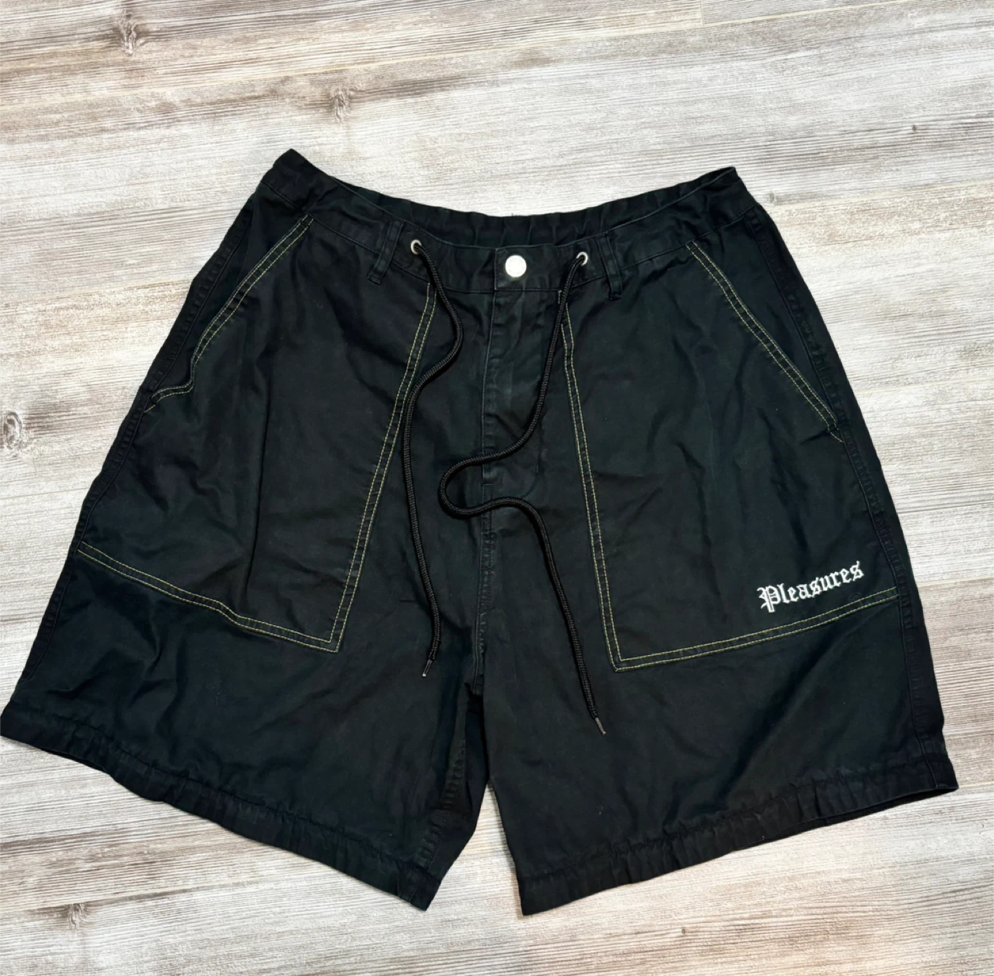 Pleasures Lecture Zip Off Pants Black Size 32