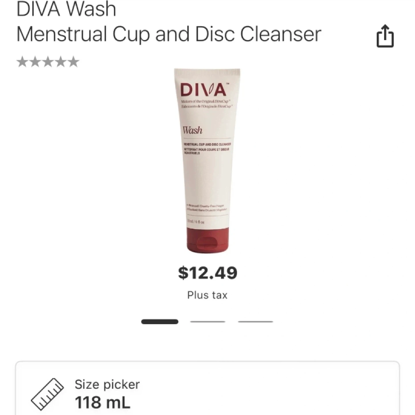 Diva Wash Menstrual Cup and Disc Cleanser (2 x 4 fl oz) - photo 2