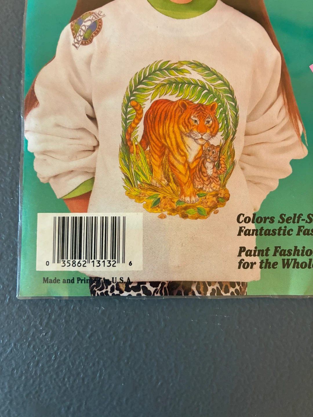 Tulip Productions Iron-On Transfers Tiger Design - photo 4