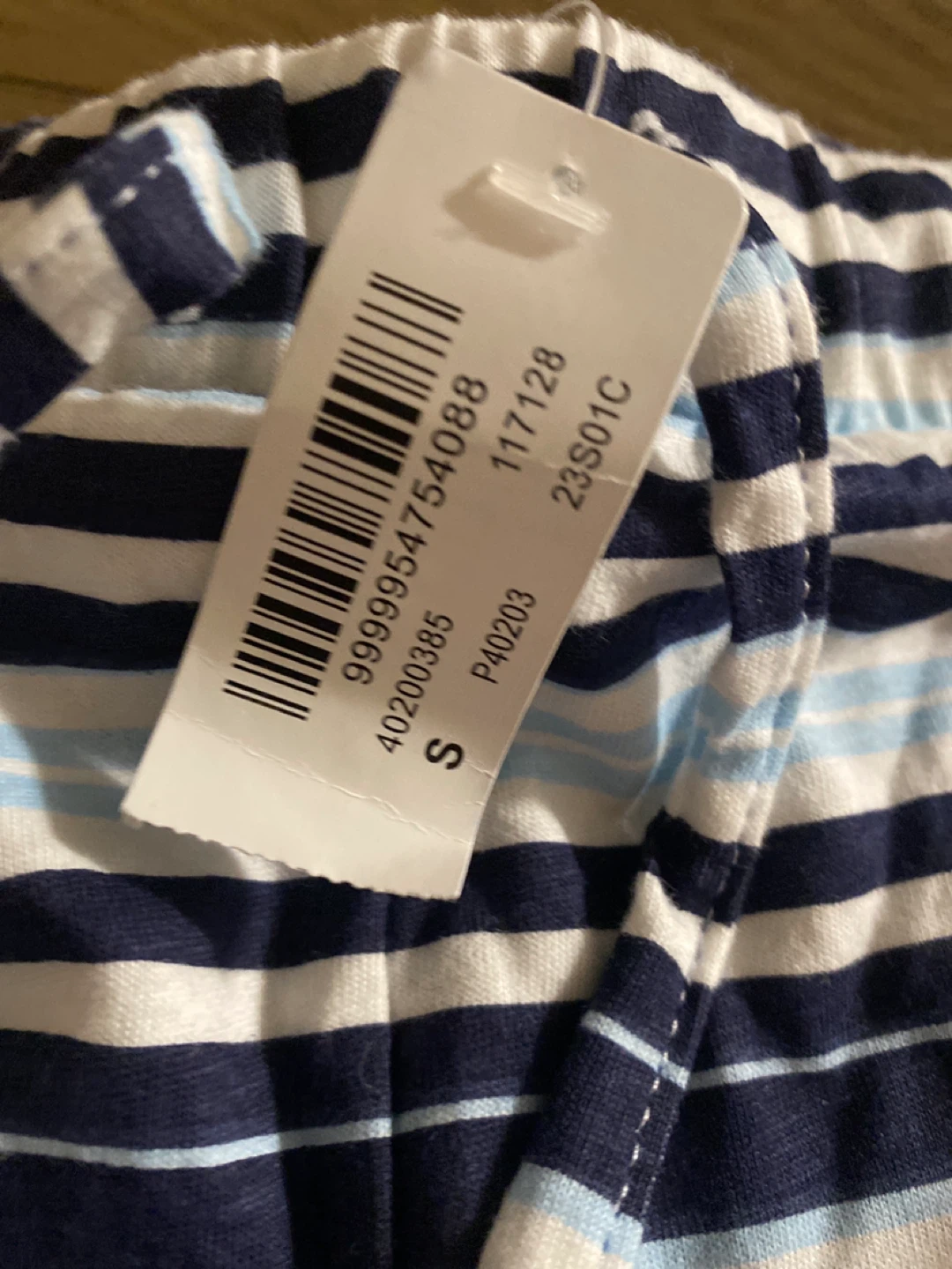 La Vie en Rose Striped Pajama Shorts Size S - photo 3